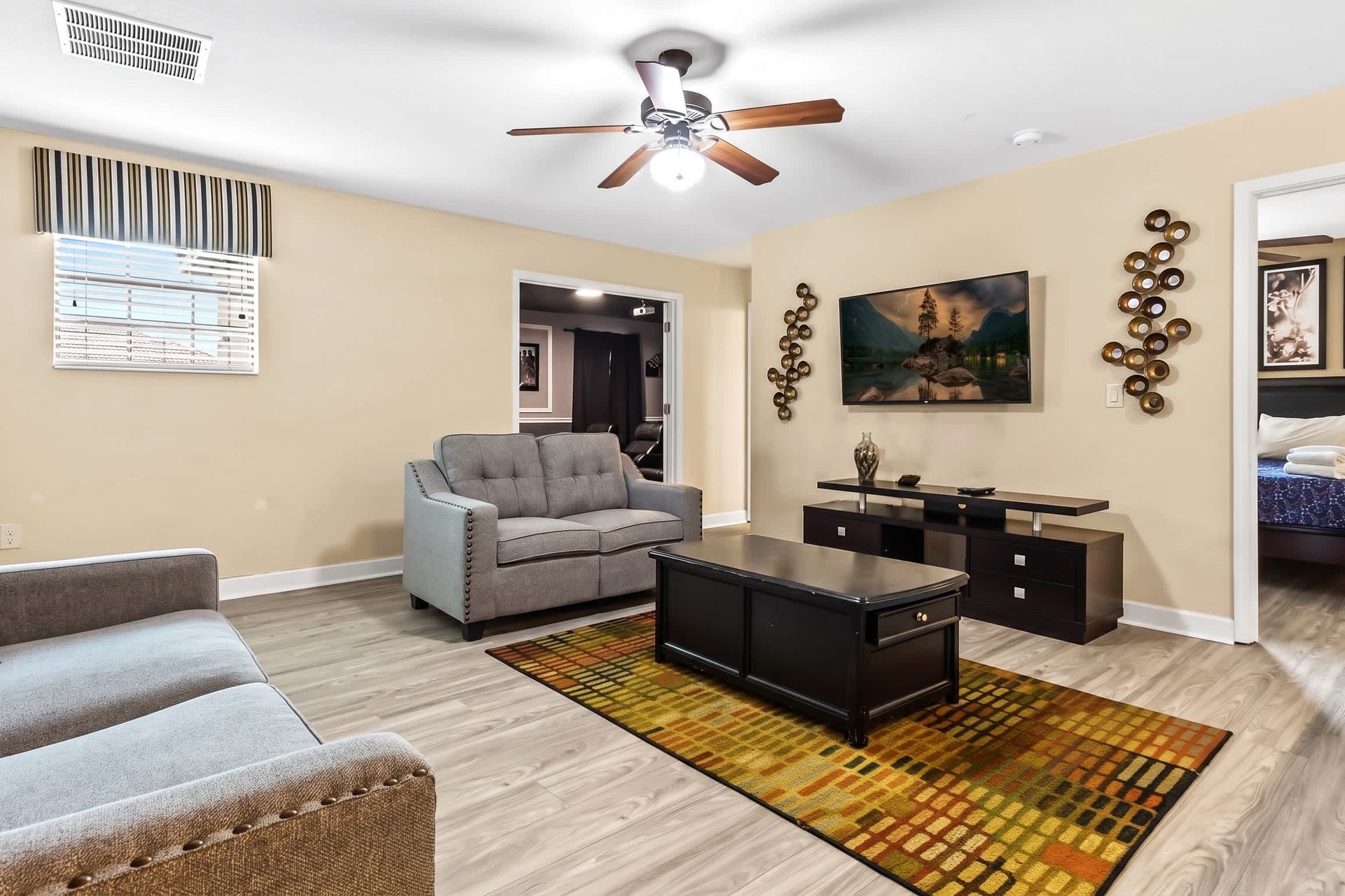Family area living room designed for comfort and togetherness