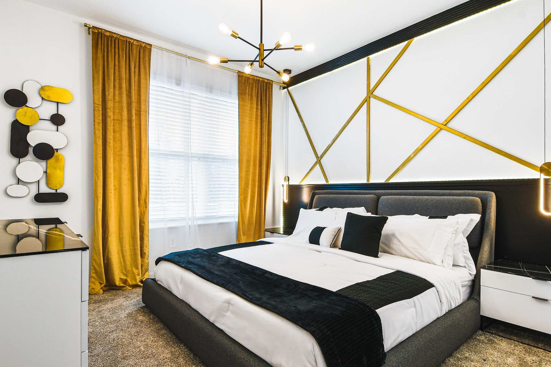 Each bed within the home is topped with soft, hotel quality linen and bedding