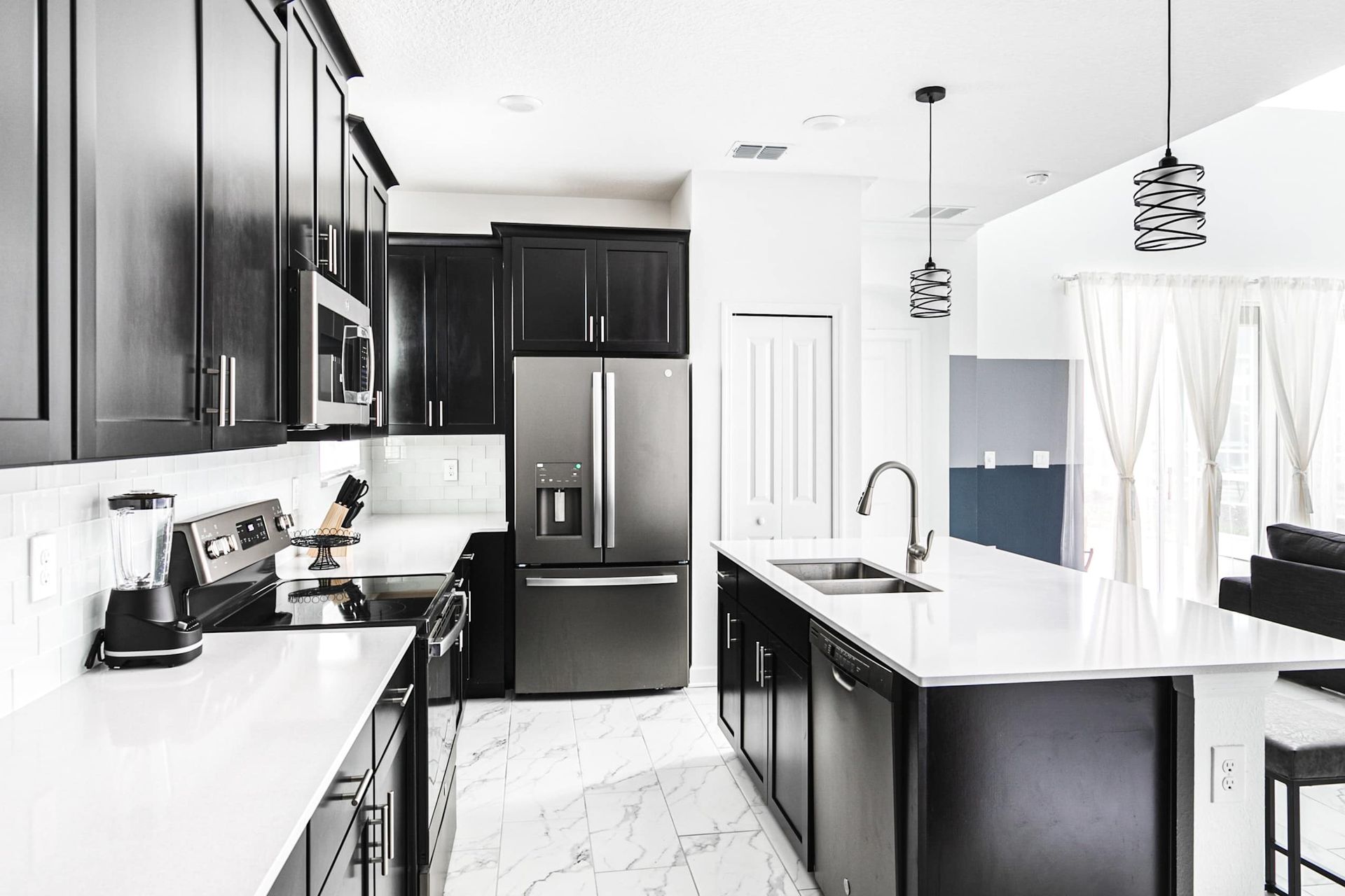 Prepare delicious meals in our stylish kitchen, designed to inspire your culinary adventures.