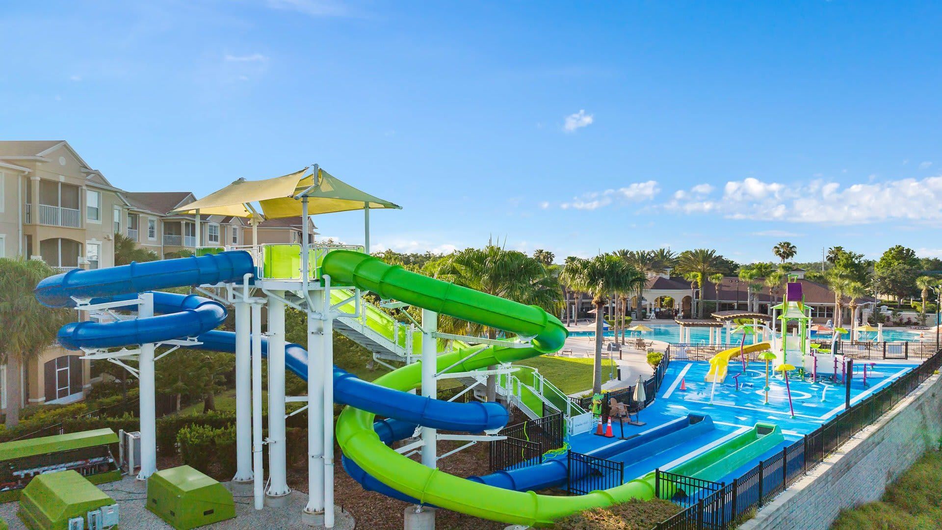 
Thrilling water park resort with epic slides & splash fun for all ages!