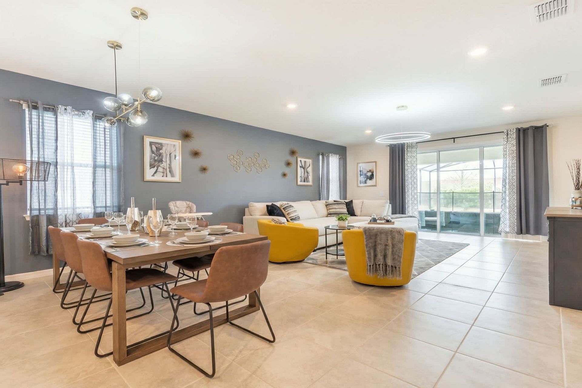 8 Seater dining table