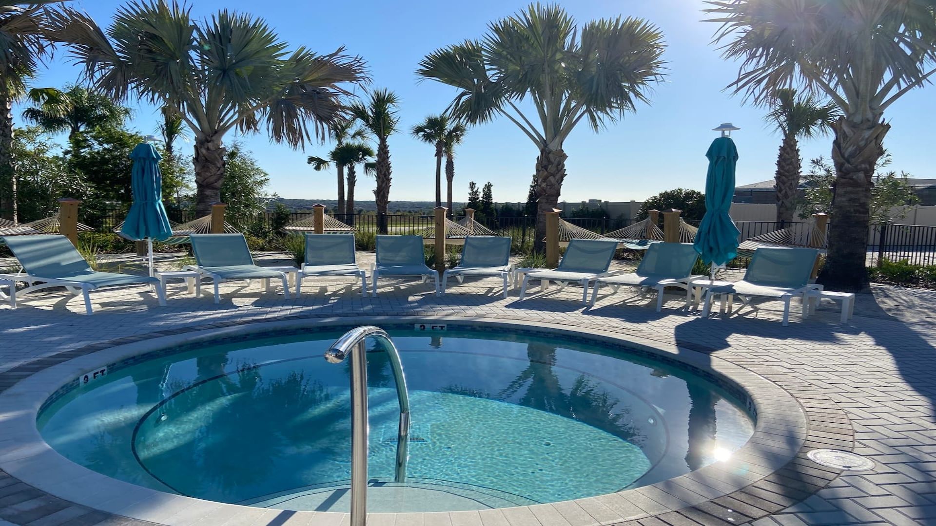 Resort Pool Spa: A serene oasis offering a harmonious blend of poolside relaxation.