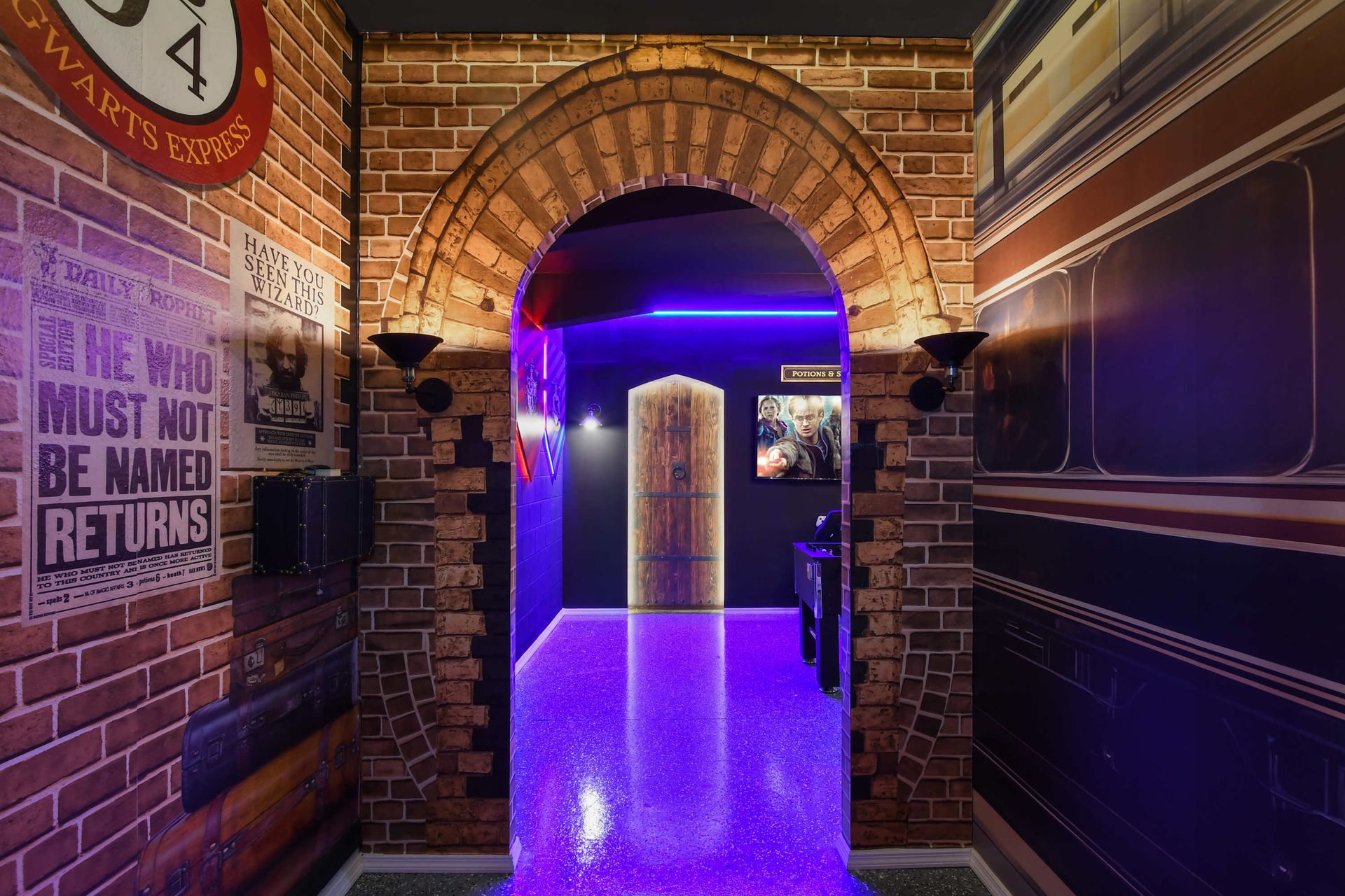 tep through Platform into a magical Harry Potter-themed escape!