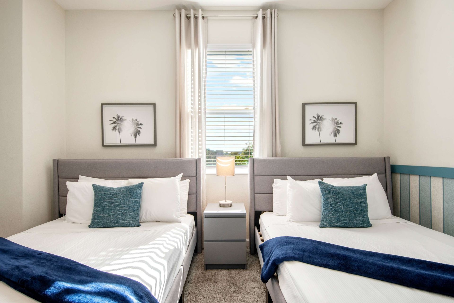 Spacious double Queen room with a bright, clean design.