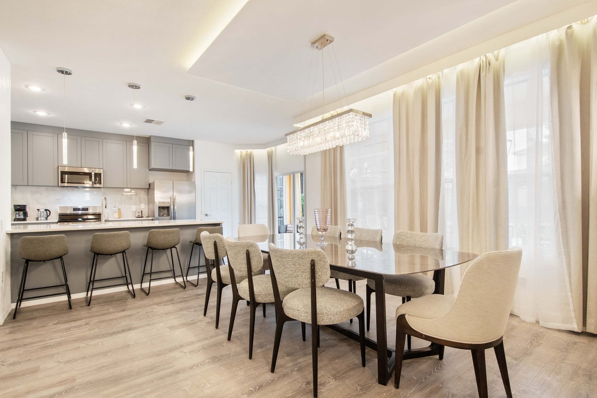 Seating for everyone to dine together in style