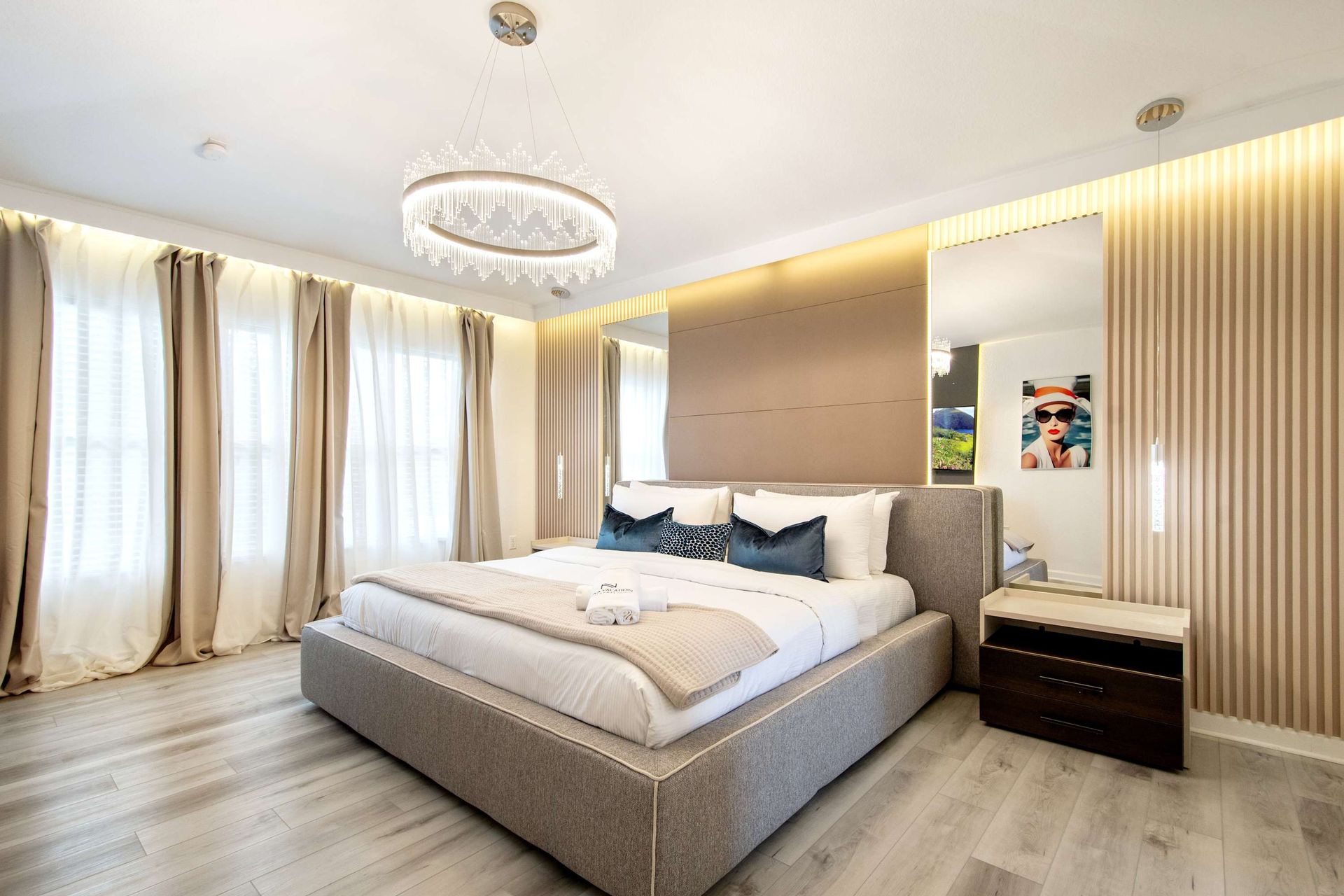 Plush comfort and privacy for couples or parents