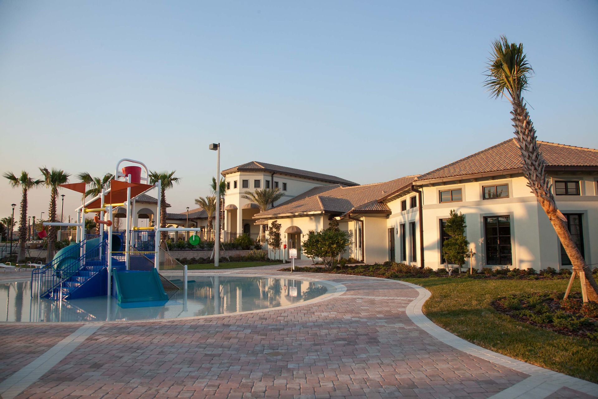 Clubhouse, splash park, and zero-entry pool. Fun for all ages!