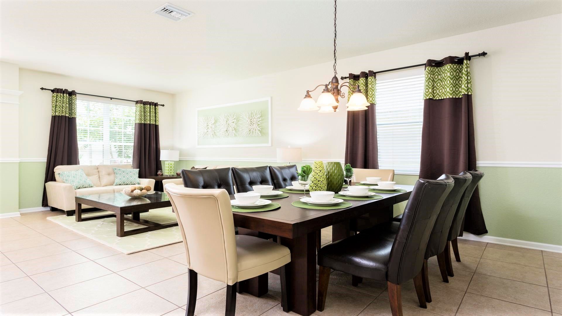 Large dining table is here for your family feast