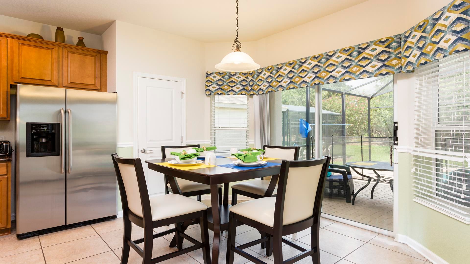 Sunshine & coffee in a bright kitchen