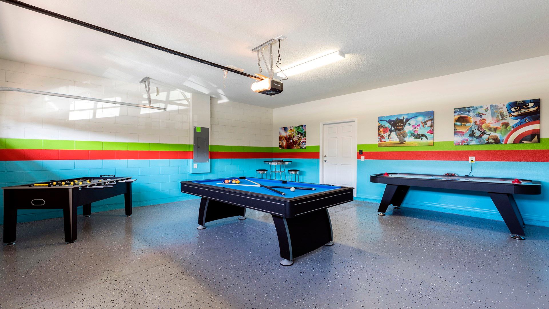 Take on your friend at pool in the games room.