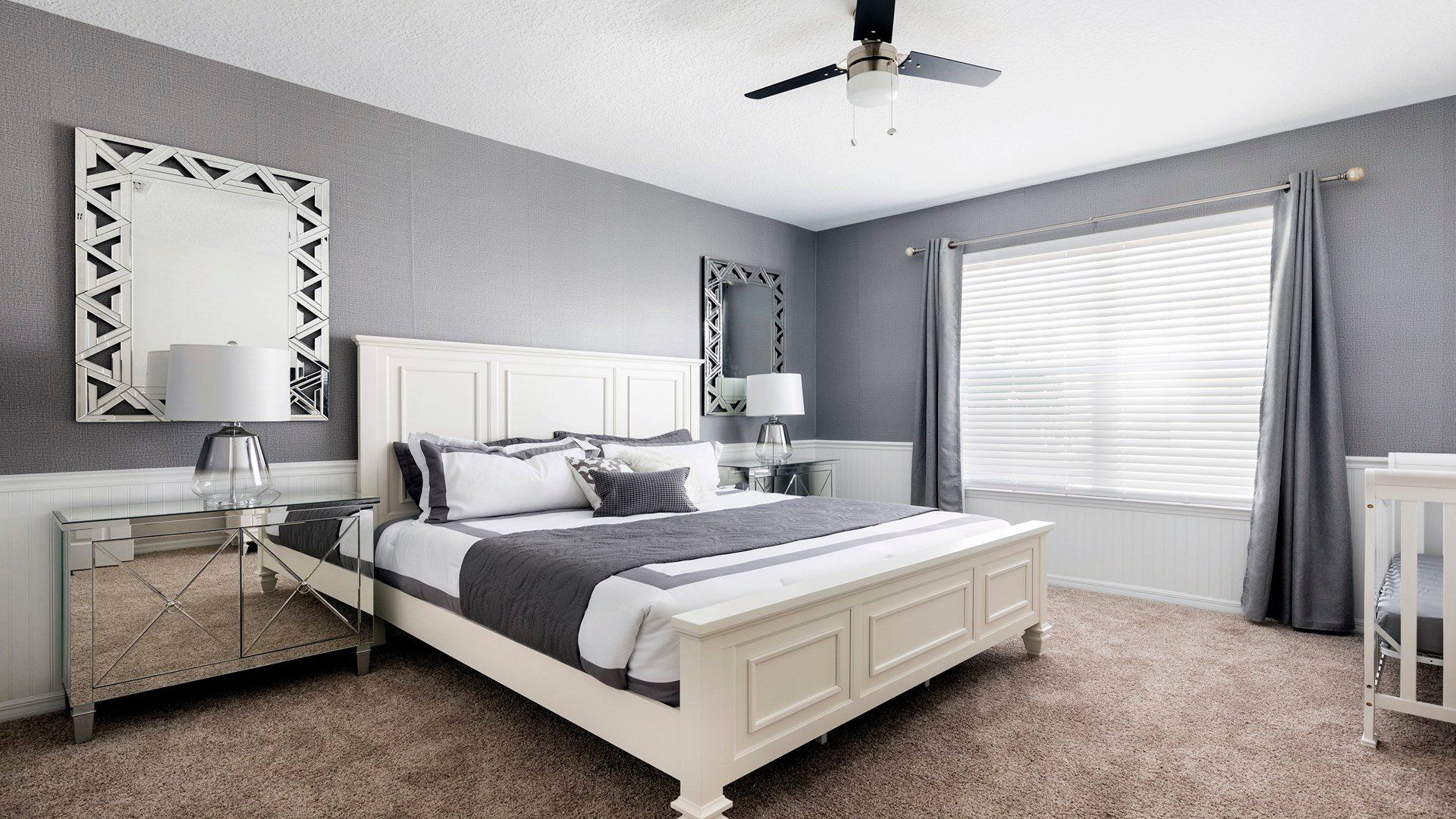 Indulge in the ultimate comfort of the master bedroom, conveniently located on the ground floor, boasting a luxuriously spacious king bed.