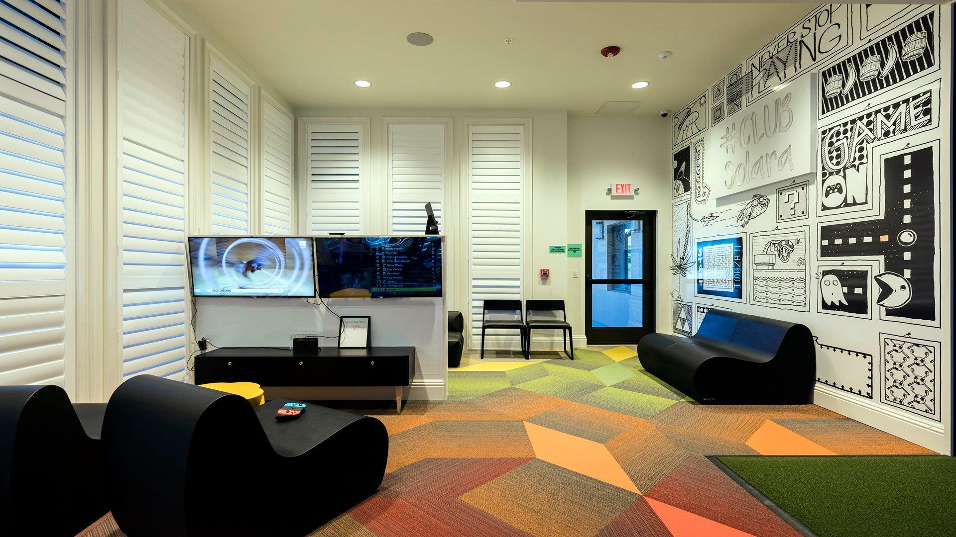 Resort Amenities - Relax and socialize in the resort's stylish lounge, a sophisticated retreat adorned with chic furnishings and ambient lighting