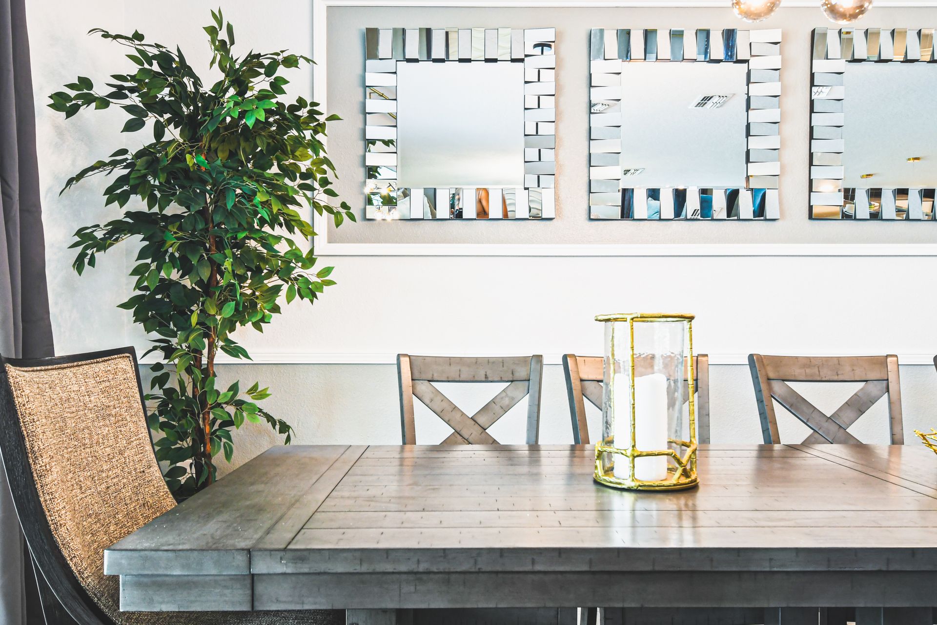 Spacious 10-seater dining table for grand gatherings and shared meals