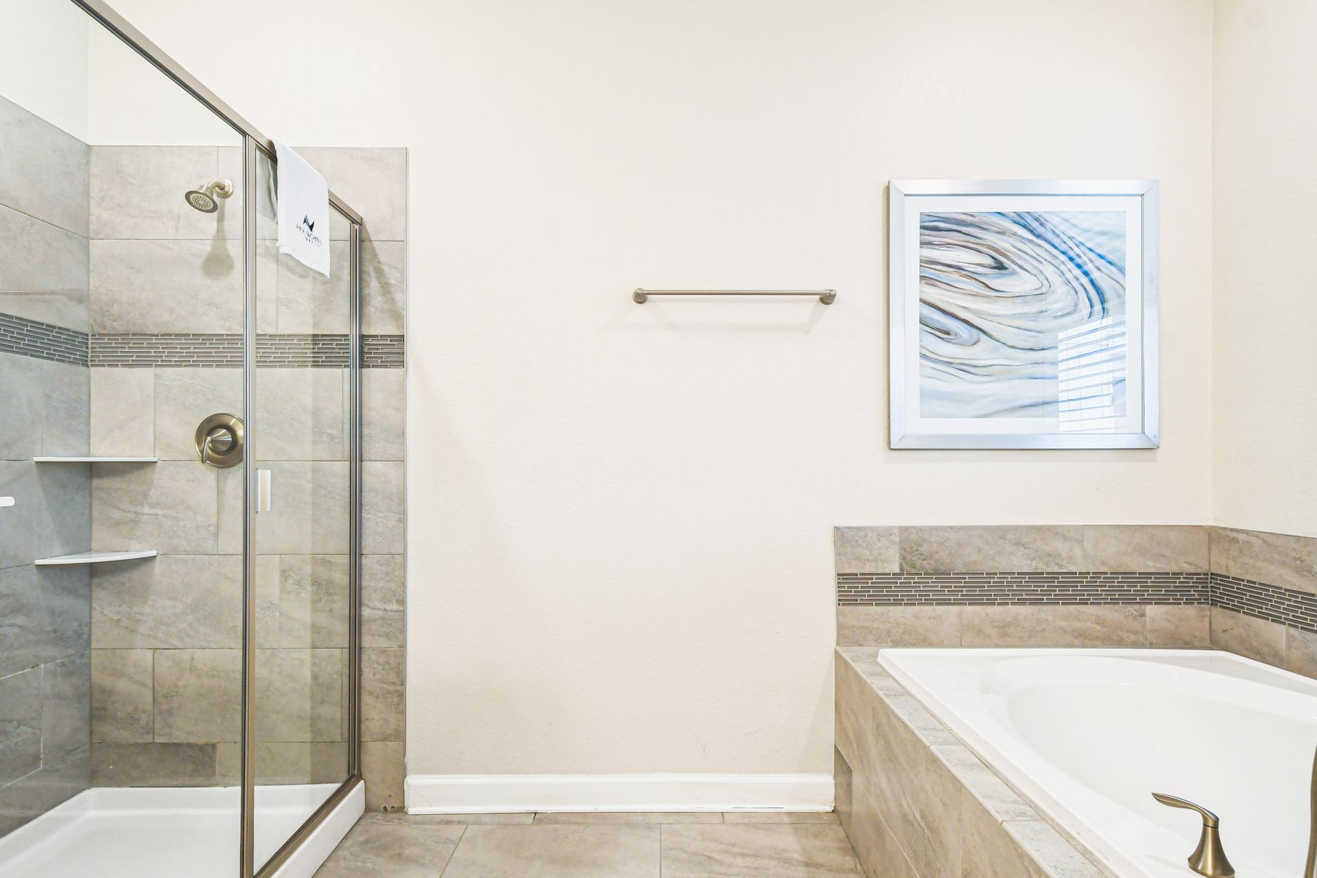 Complete bathroom with all essentials for a convenient and comfortable space