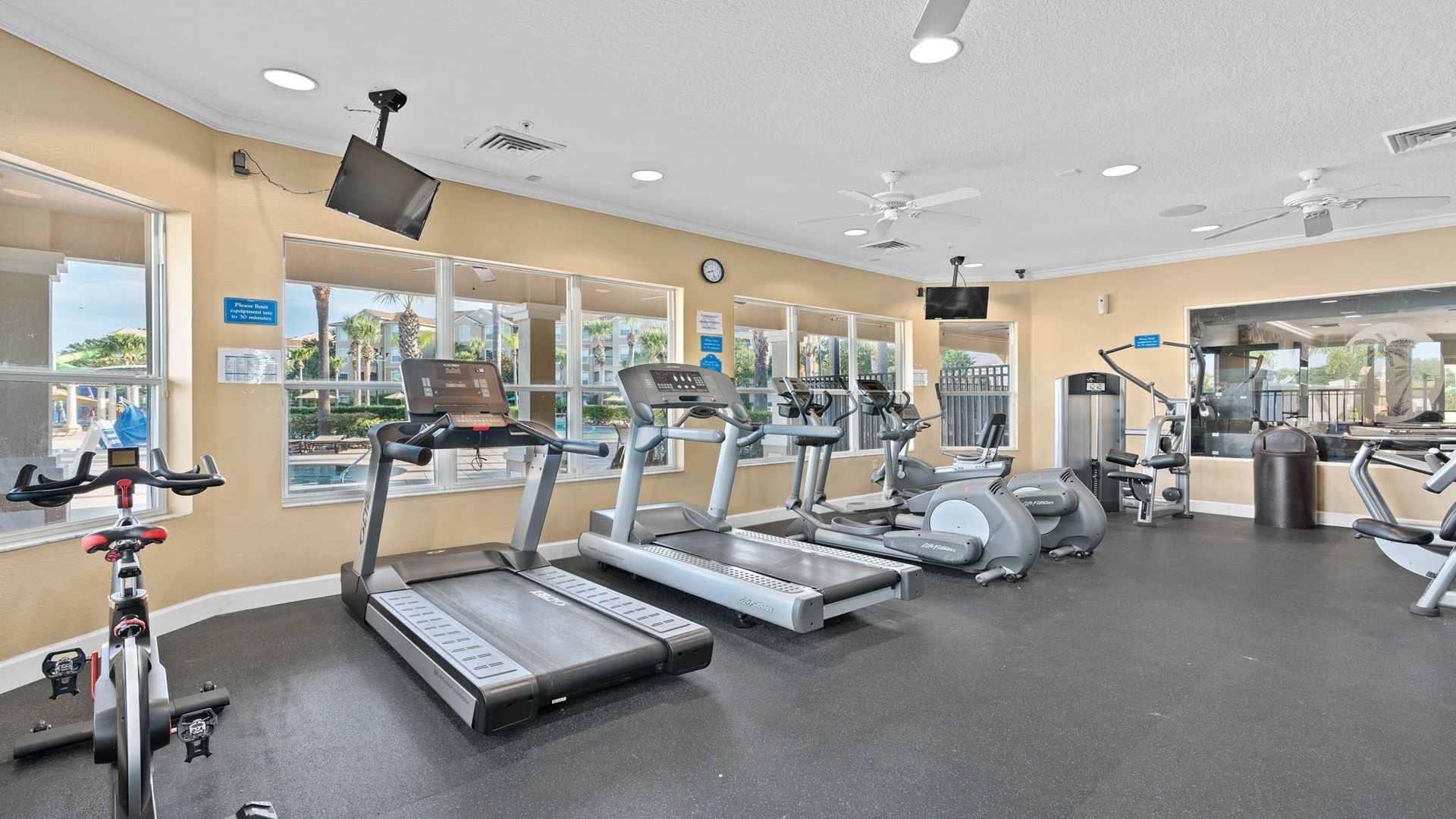Stay active and energized during your stay with access to the resort state-of-the-art gym, offering everything you need for a fulfilling workout experience.