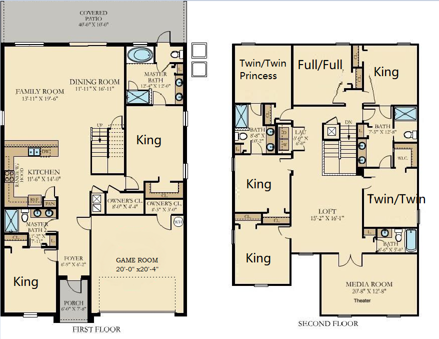 Explore the detailed layout of this home with a comprehensive 2D floor plan