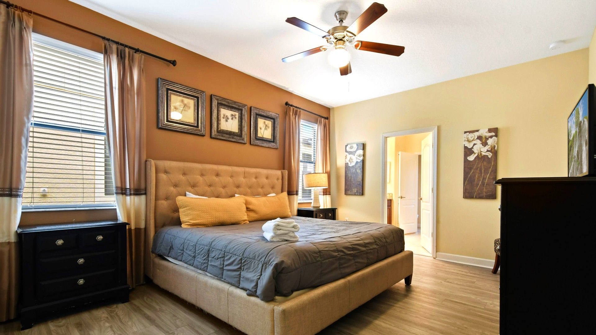 Bedroom featuring a TV, creating a cozy and convenient space for relaxation