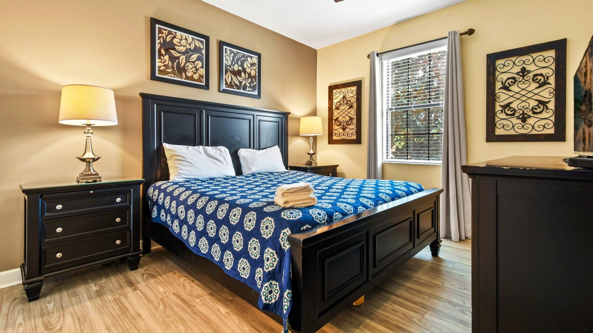 Bedroom featuring a TV, creating a cozy and convenient space for relaxation