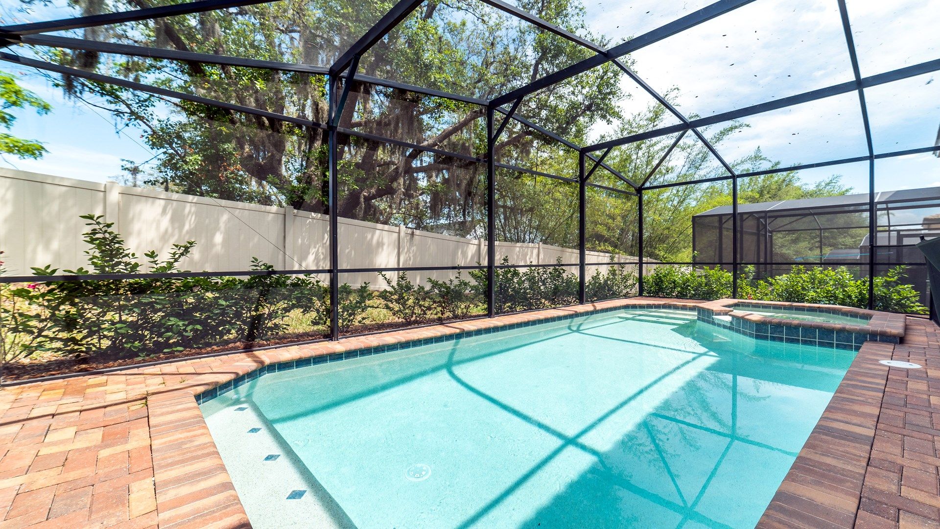 Relax and enjoy Swimming laps in the private pool!