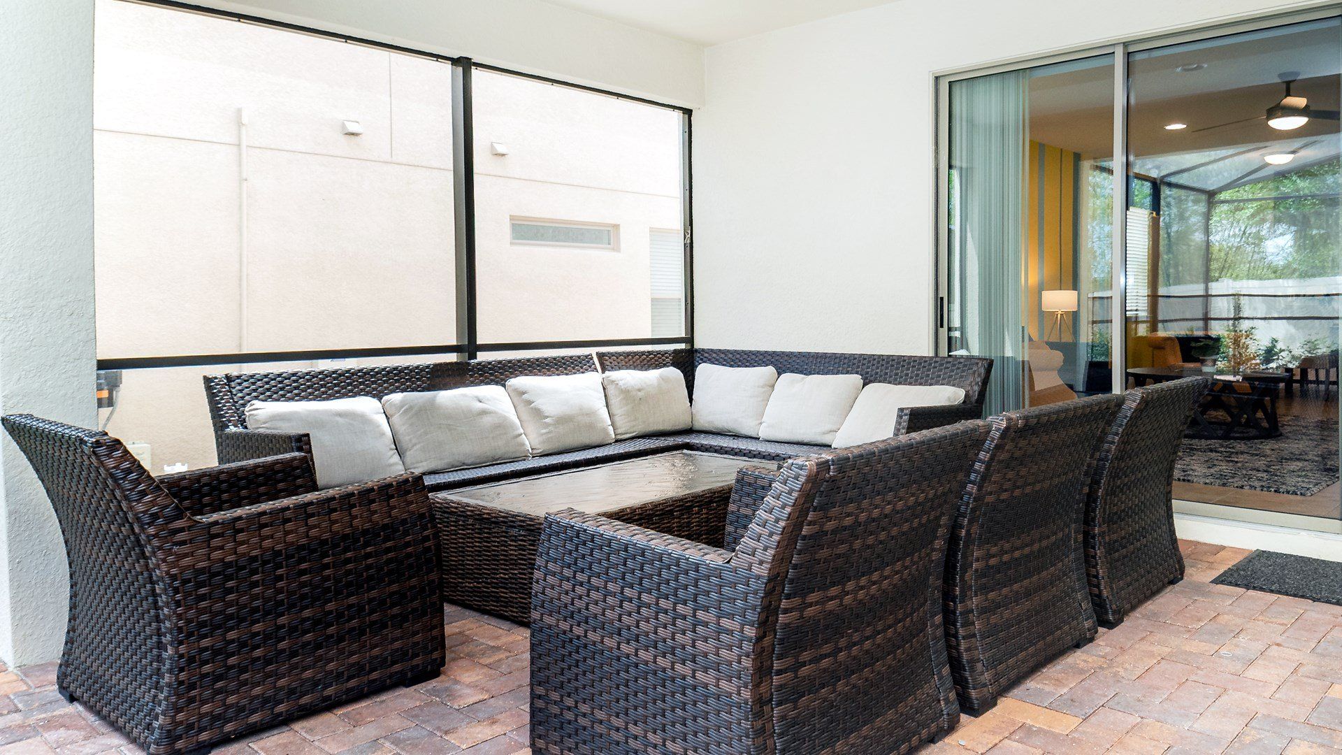 Poolside Seating: Enjoy outdoor comfort with seating by the pool,