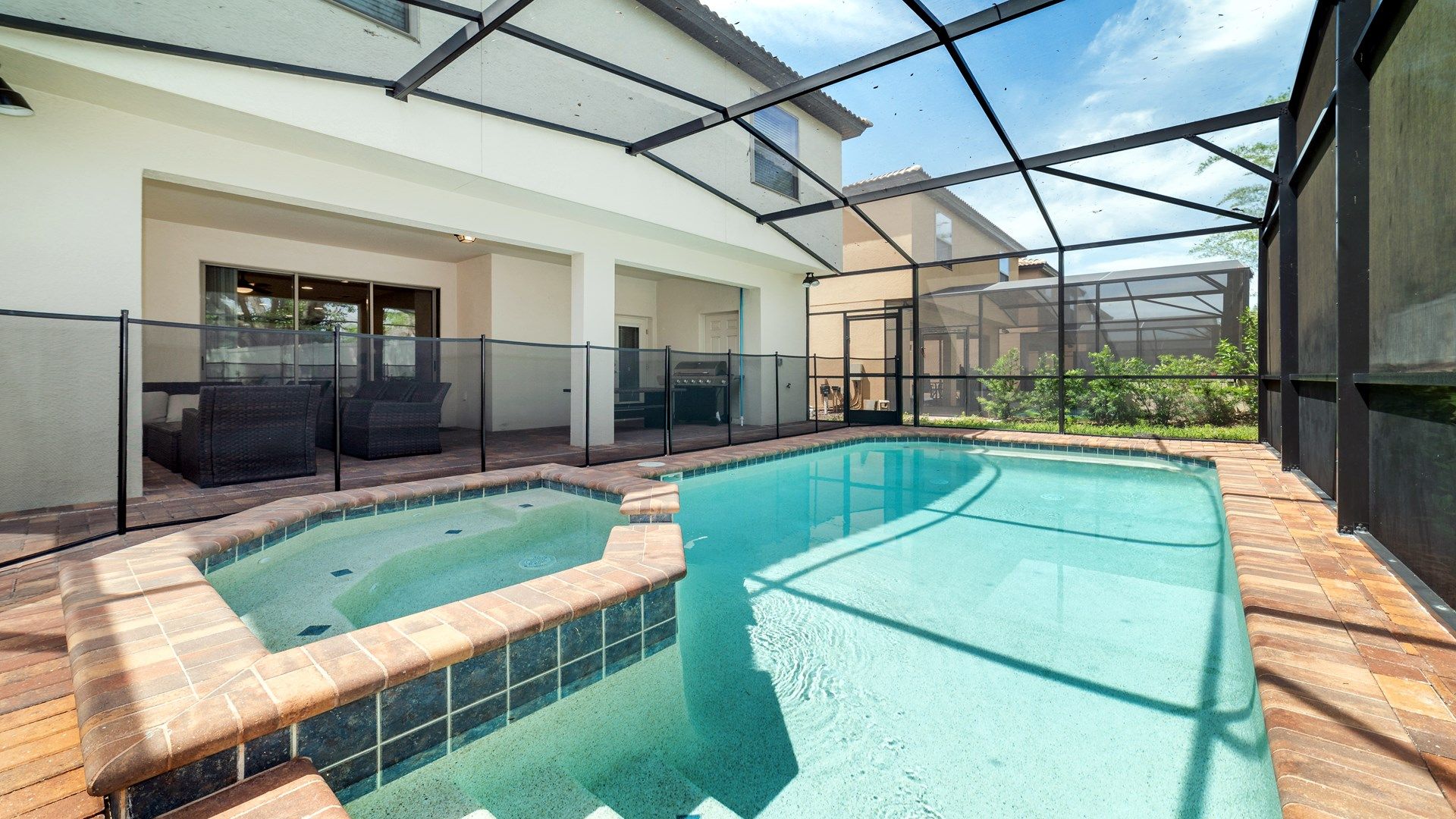 Relax and enjoy Swimming laps in the private pool!