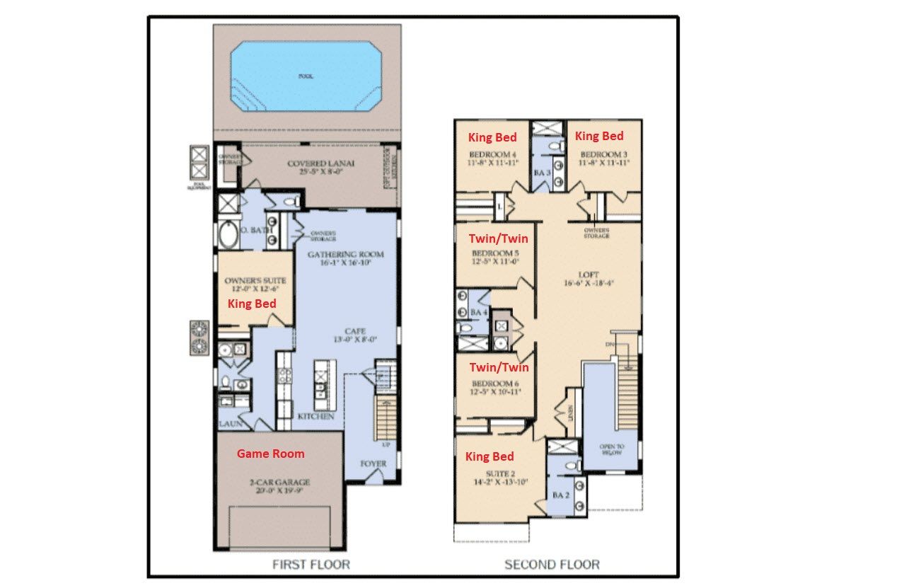 Discover the home's layout through a detailed 2D floor plan