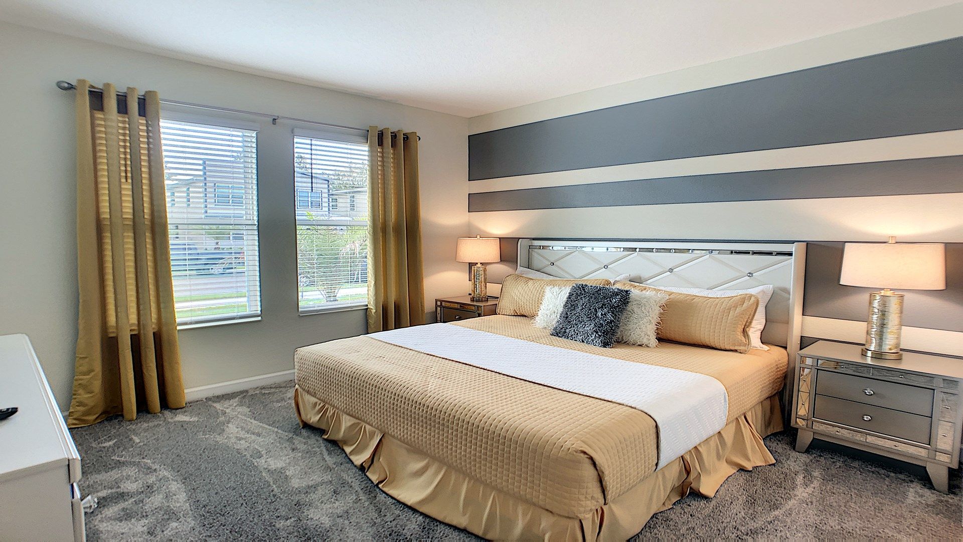 Unwind in our serene bedroom, offering you a tranquil oasis to relax and recharge.