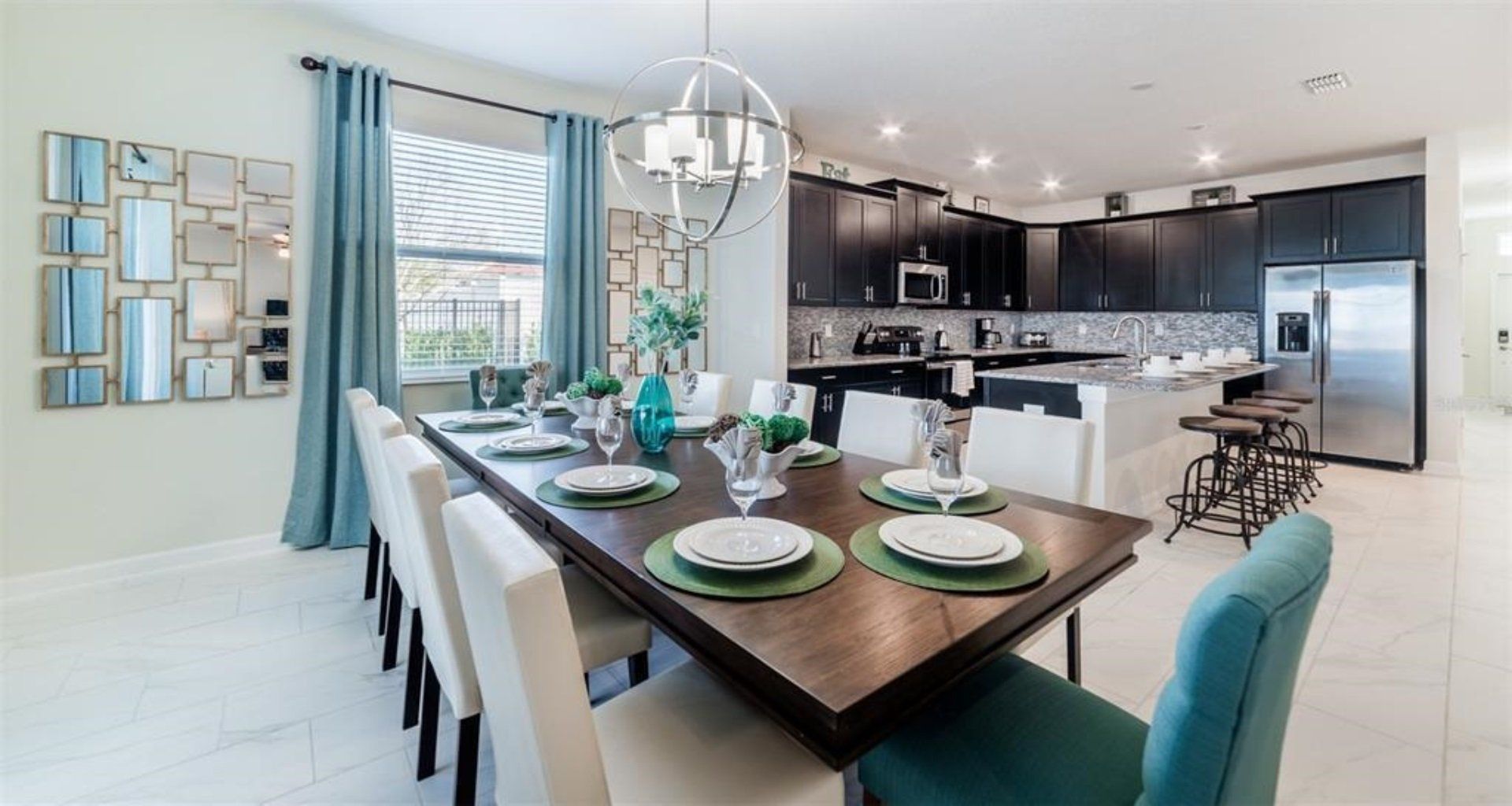 Dine in elegance and comfort in our spacious dining area, offering you the perfect setting for enjoying meals and creating memorable moments during your stay.