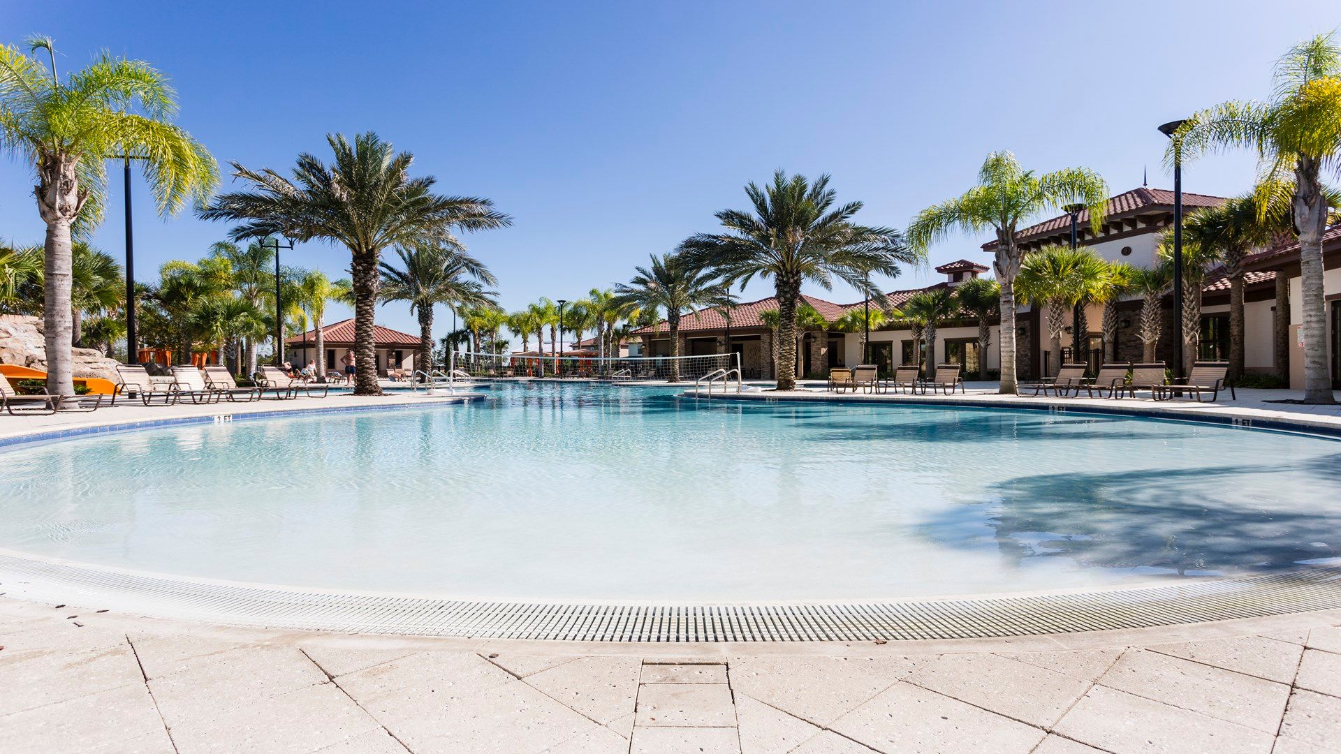 Resort Pool: Tropical paradise featuring a refreshing pool