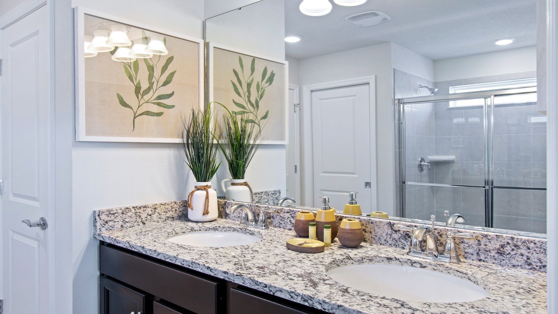 Enjoy exclusive access to a bathroom