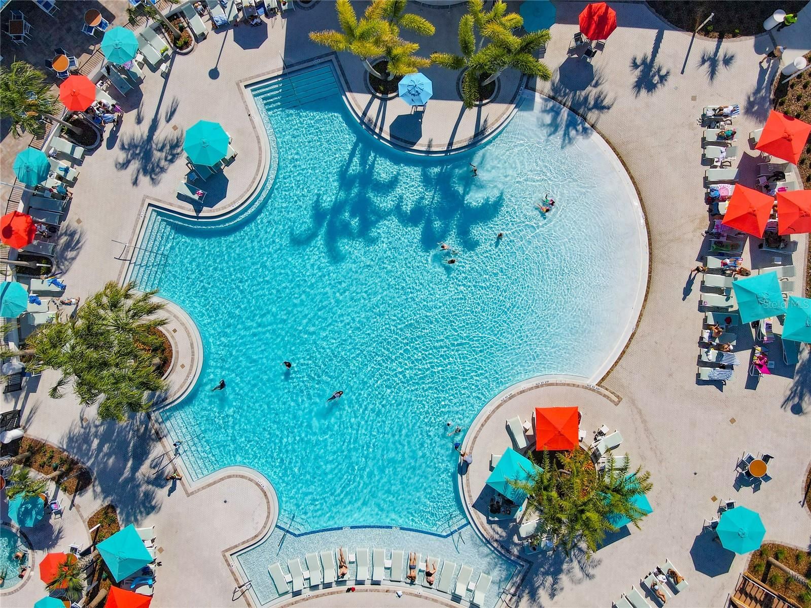 Resort Pools Overview: A panoramic view showcasing the pristine pools.