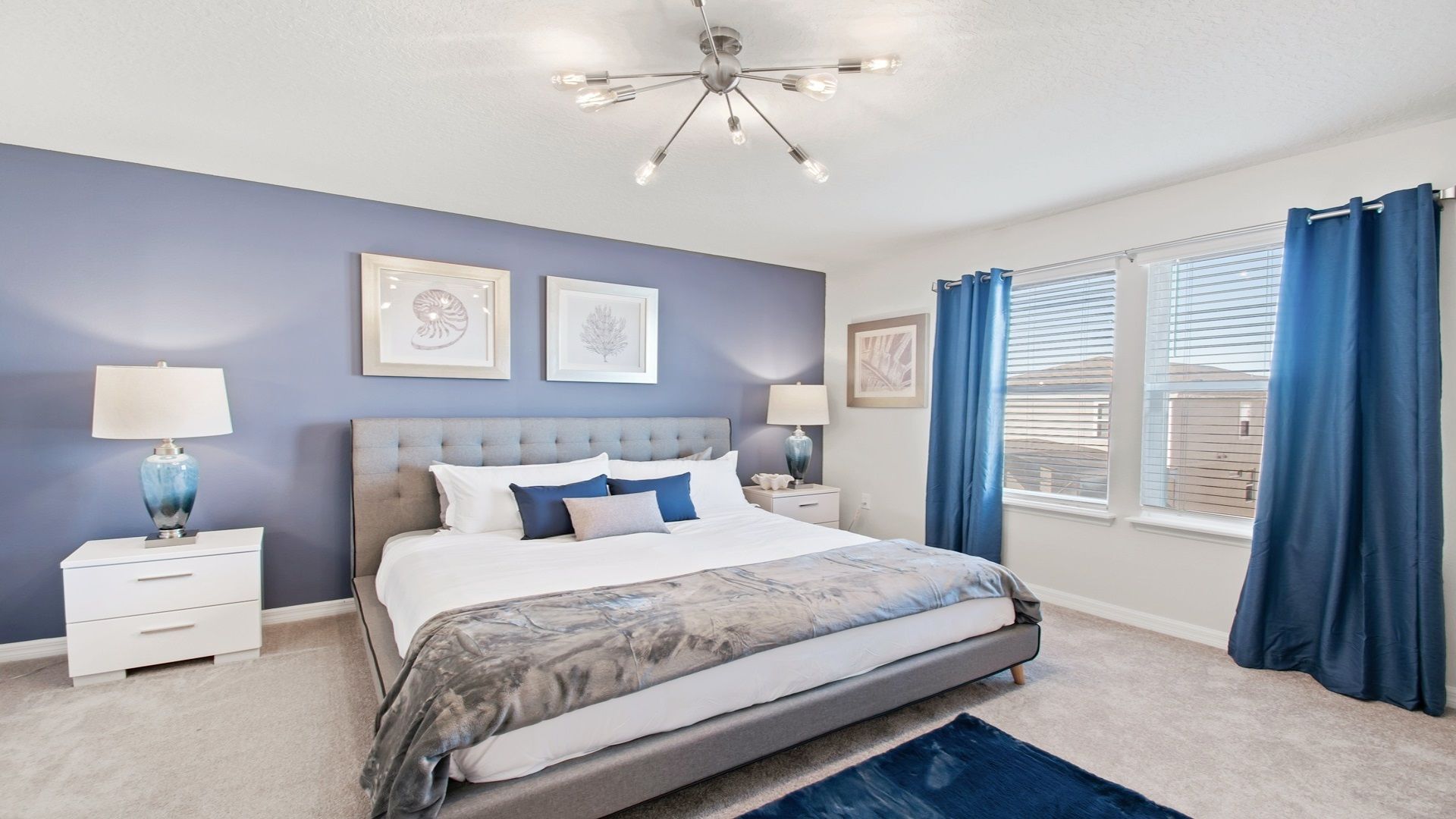 Luxurious touch in each bedroom, featuring soft, hotel-quality linen.