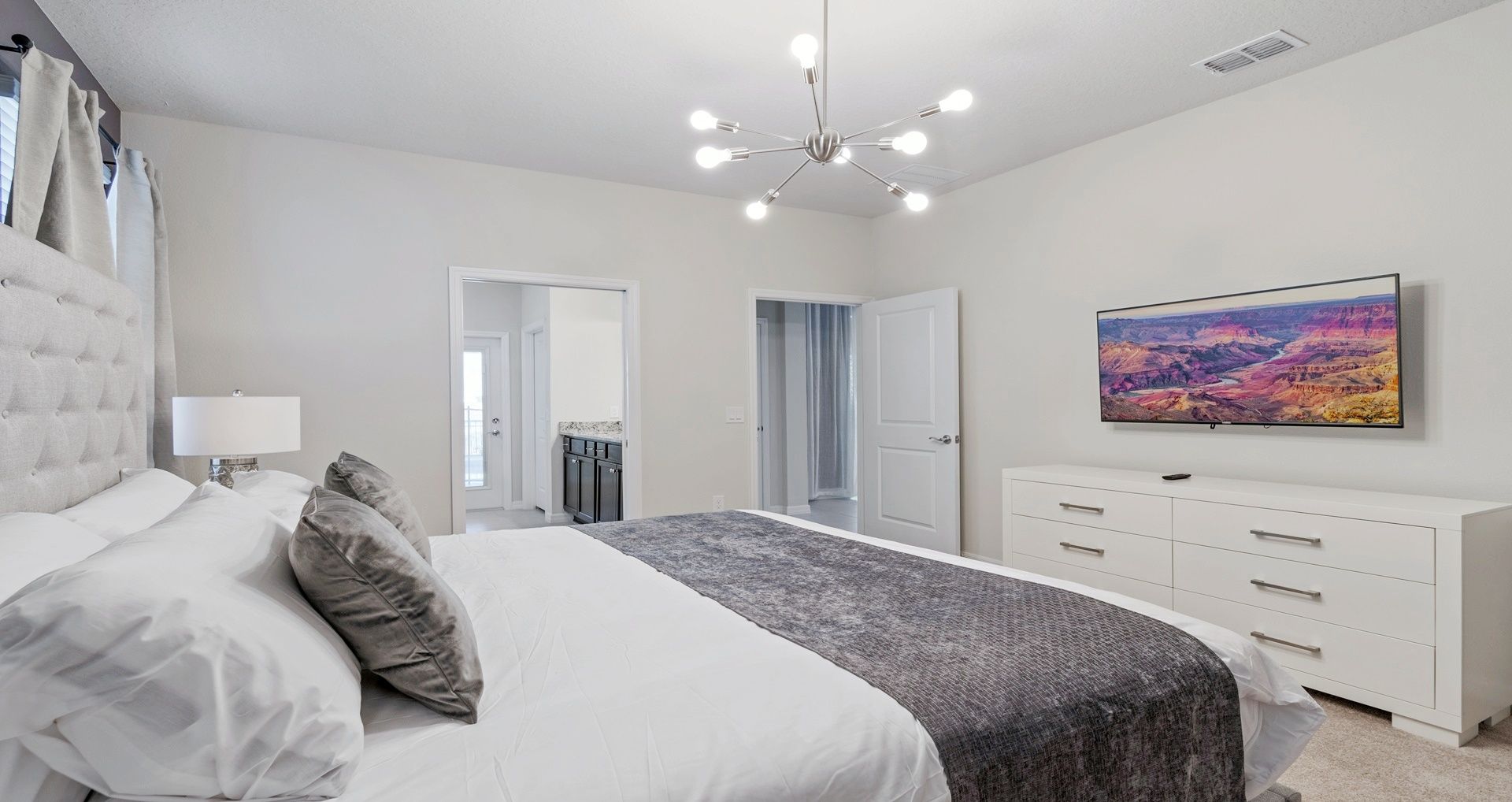 Regal comfort with a king-sized bed