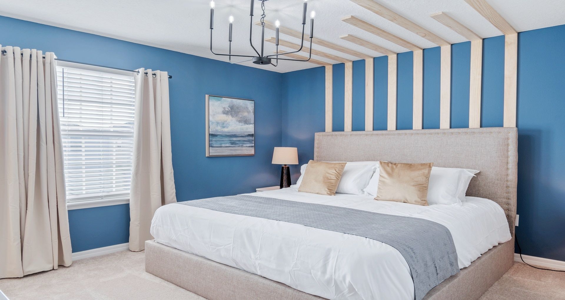 Regal comfort with a king-sized bed