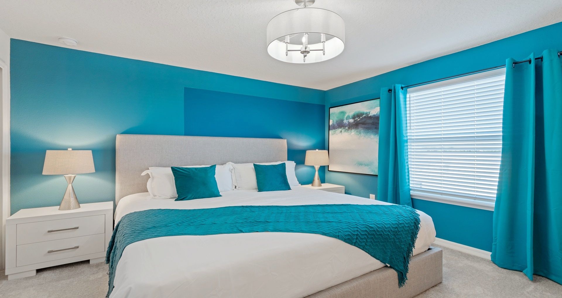 Regal comfort with a king-sized bed