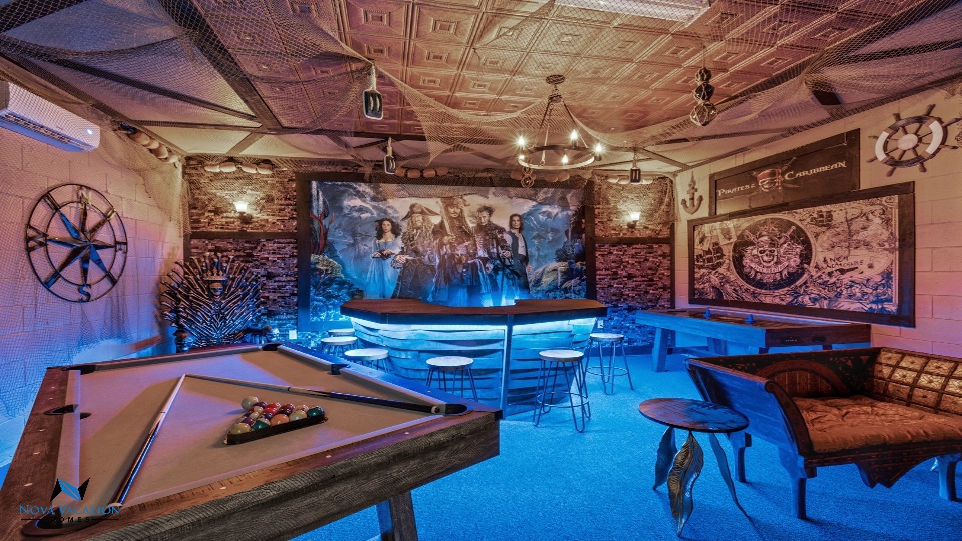 Immerse in Pirates of the Caribbean adventure.