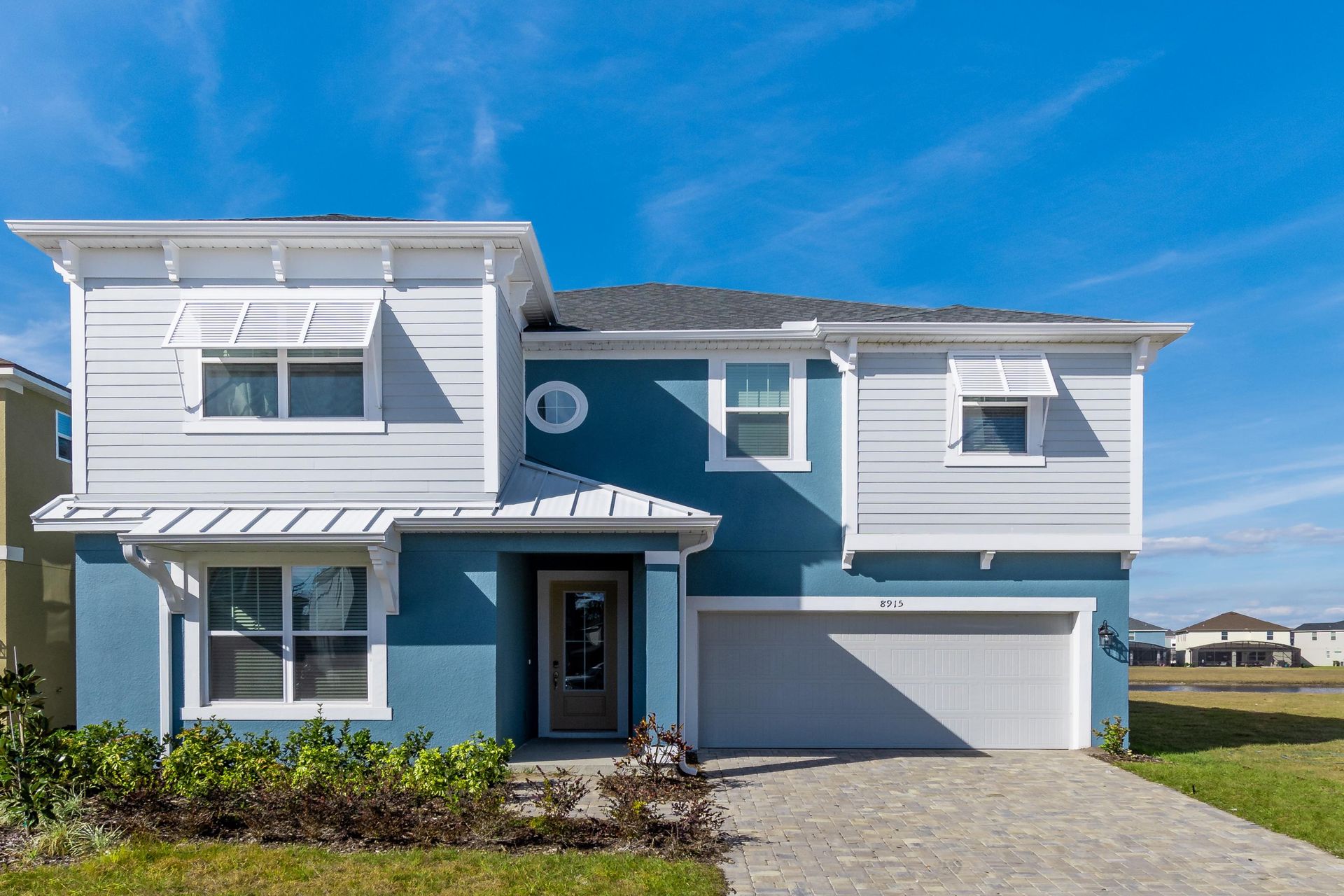 Modern 2-story home with coastal charm, spacious layout, and bright vibes!