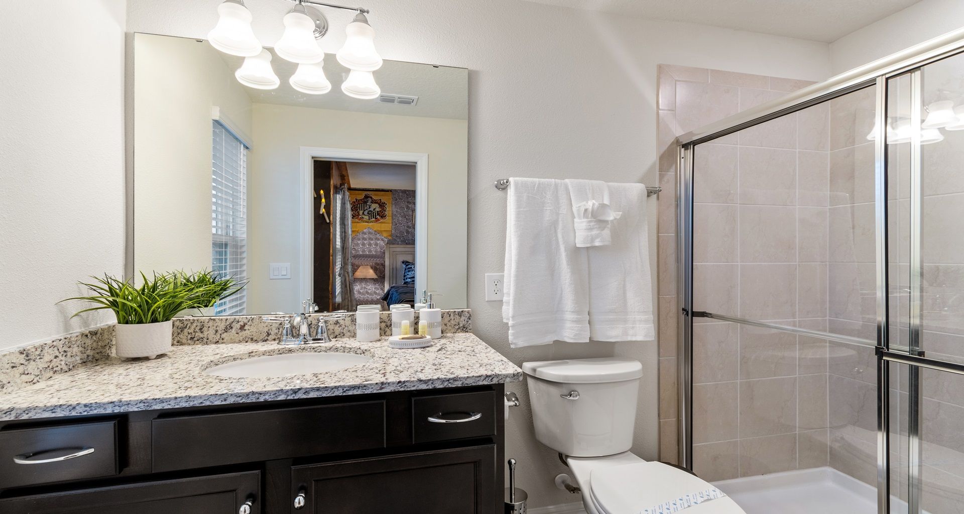 Functional and pristine, providing a clean and well-appointed space.