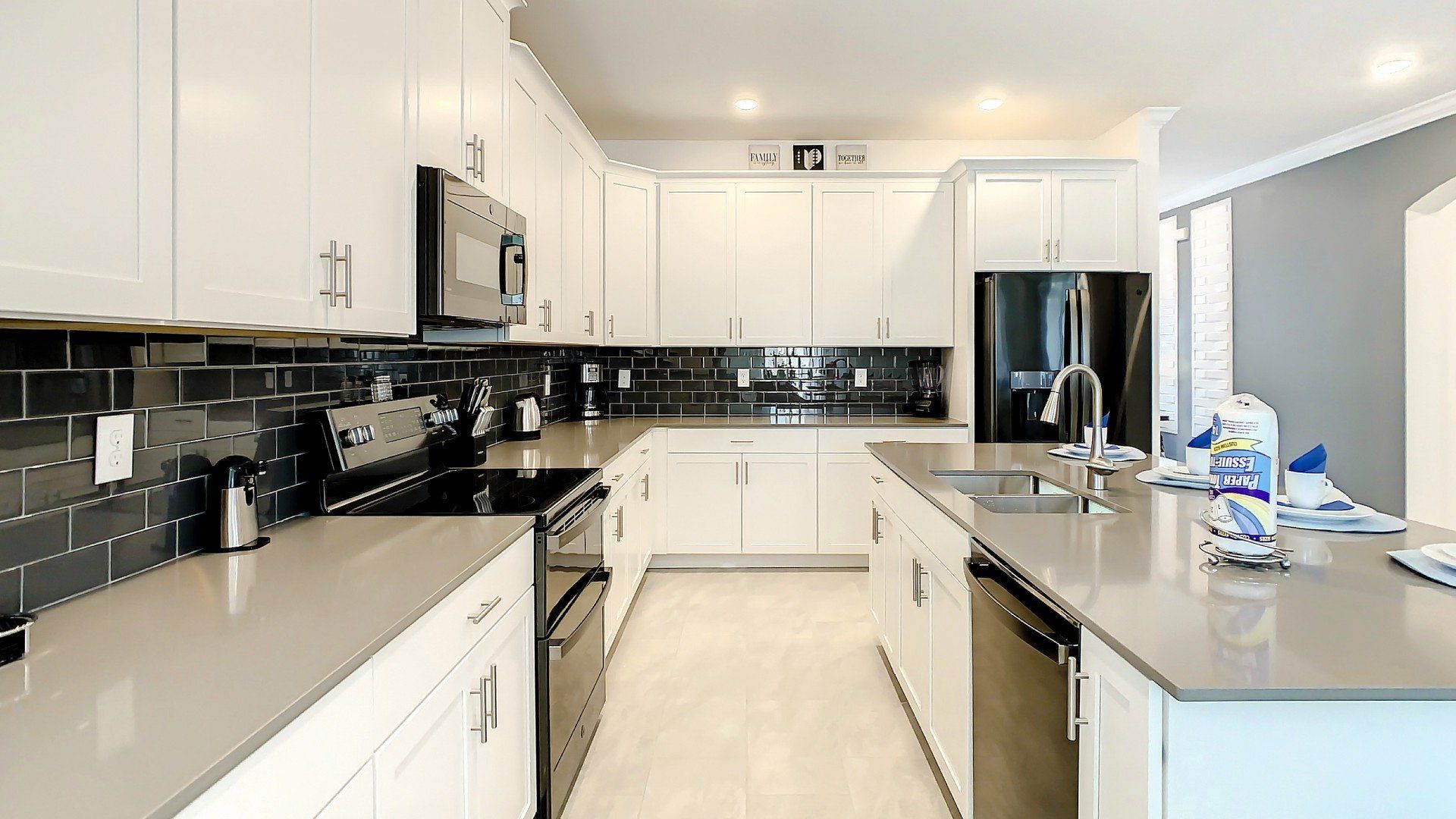 Stylish, spacious kitchen—whip up culinary delights in comfort!