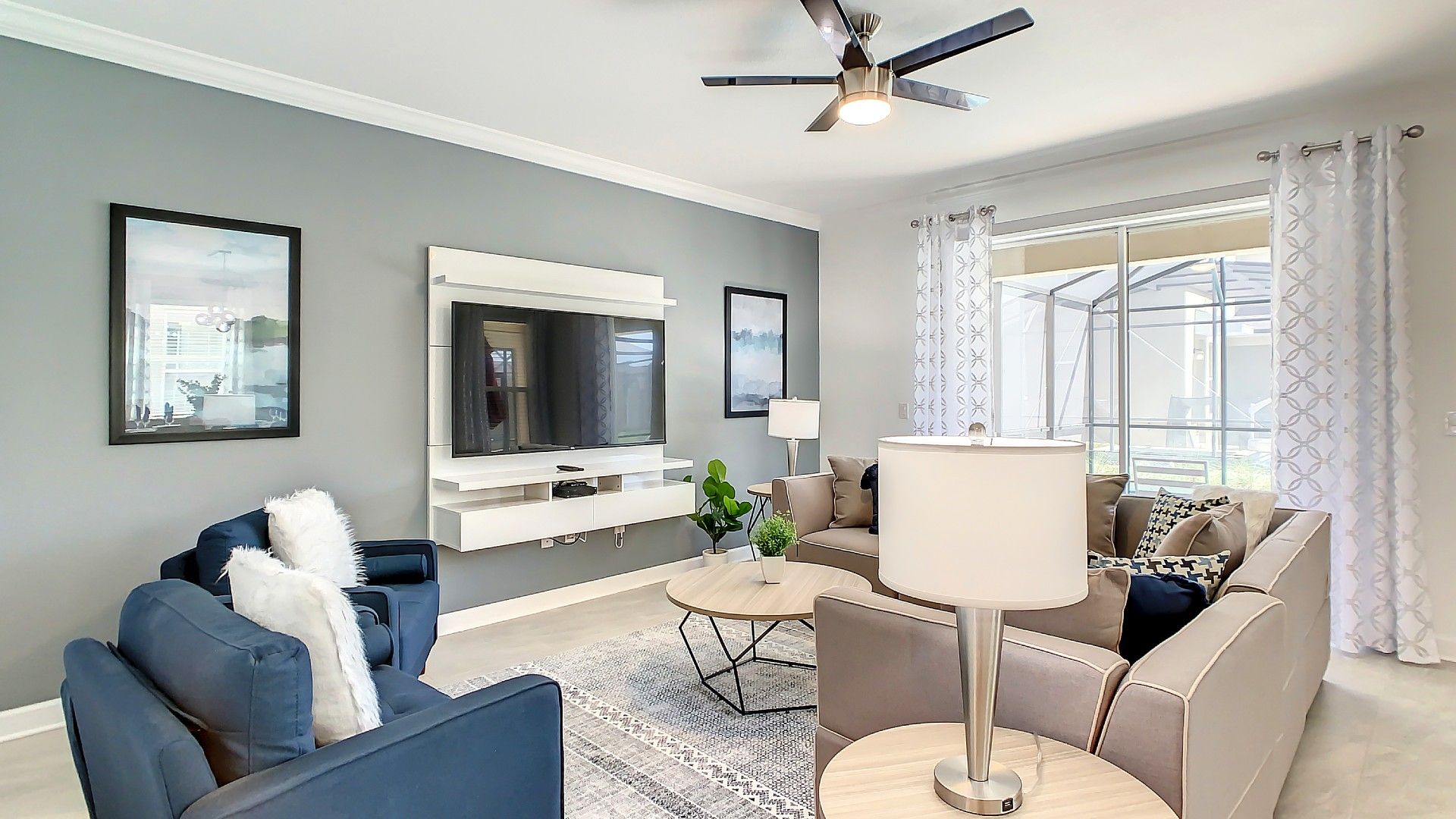 Sleek, modern living space—perfect for relaxation and style!