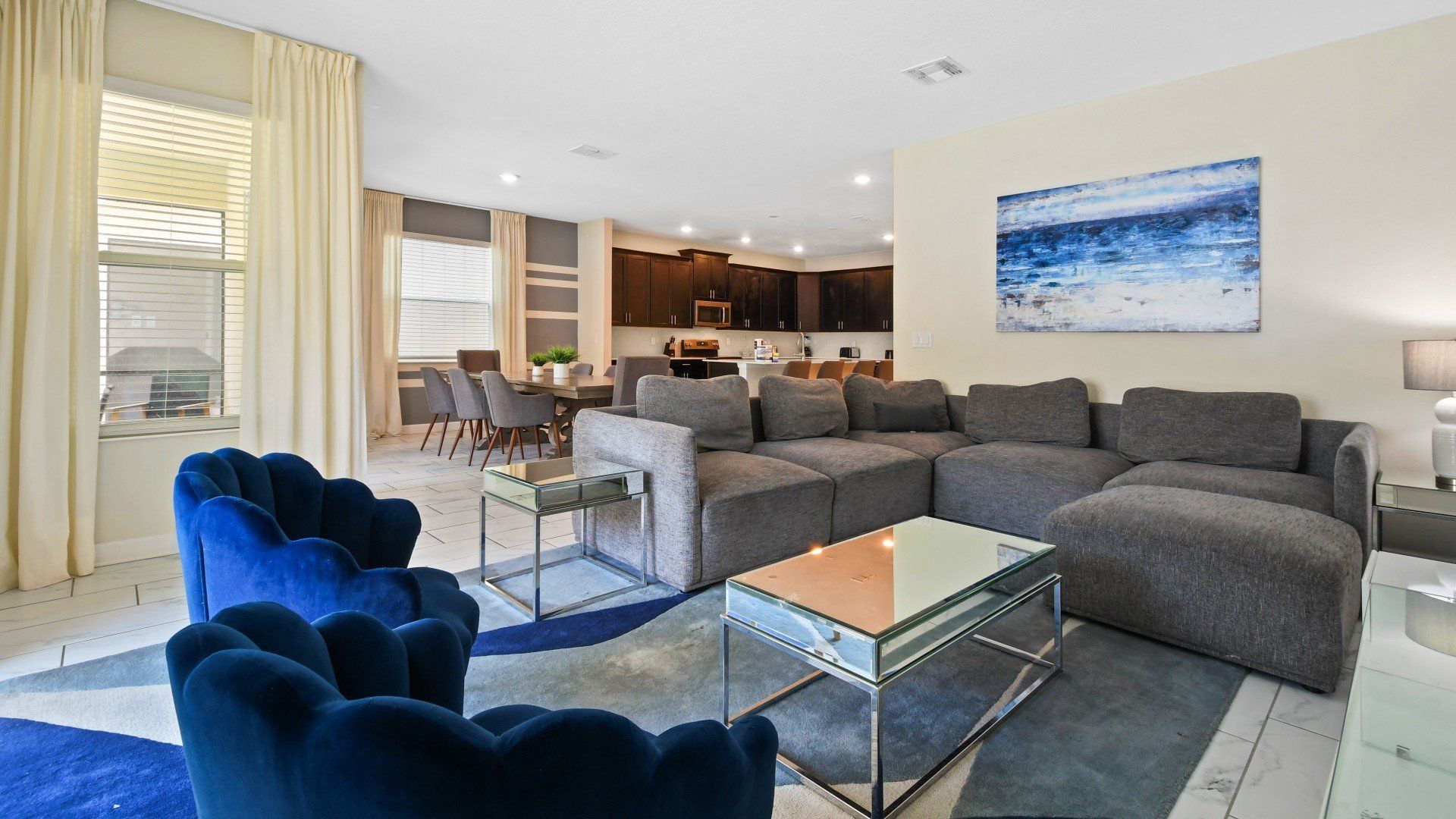 Larger spaces for friends and family reunion