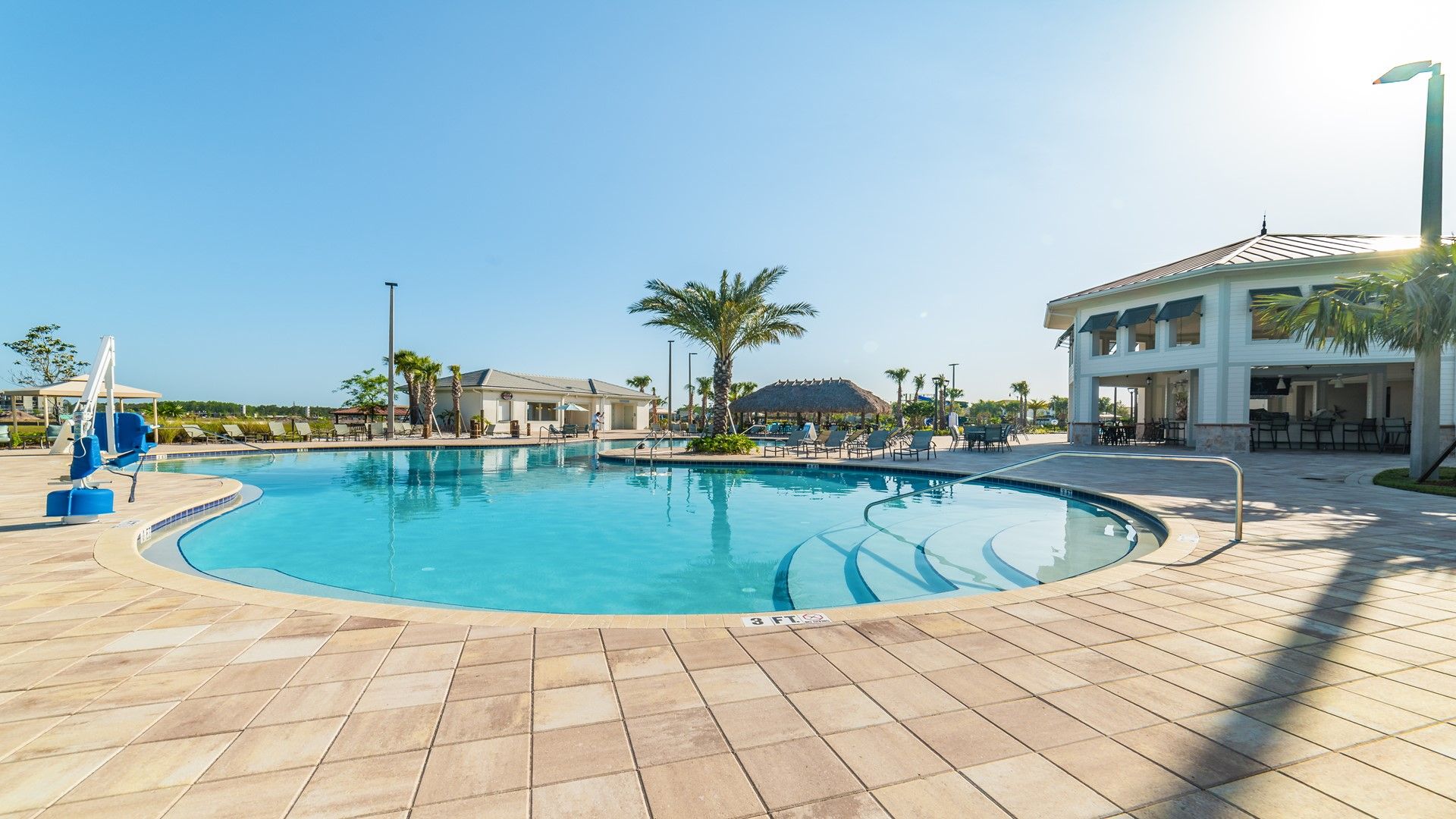 Soak up the sun in your private spa or take a dip in the stunning resort pool