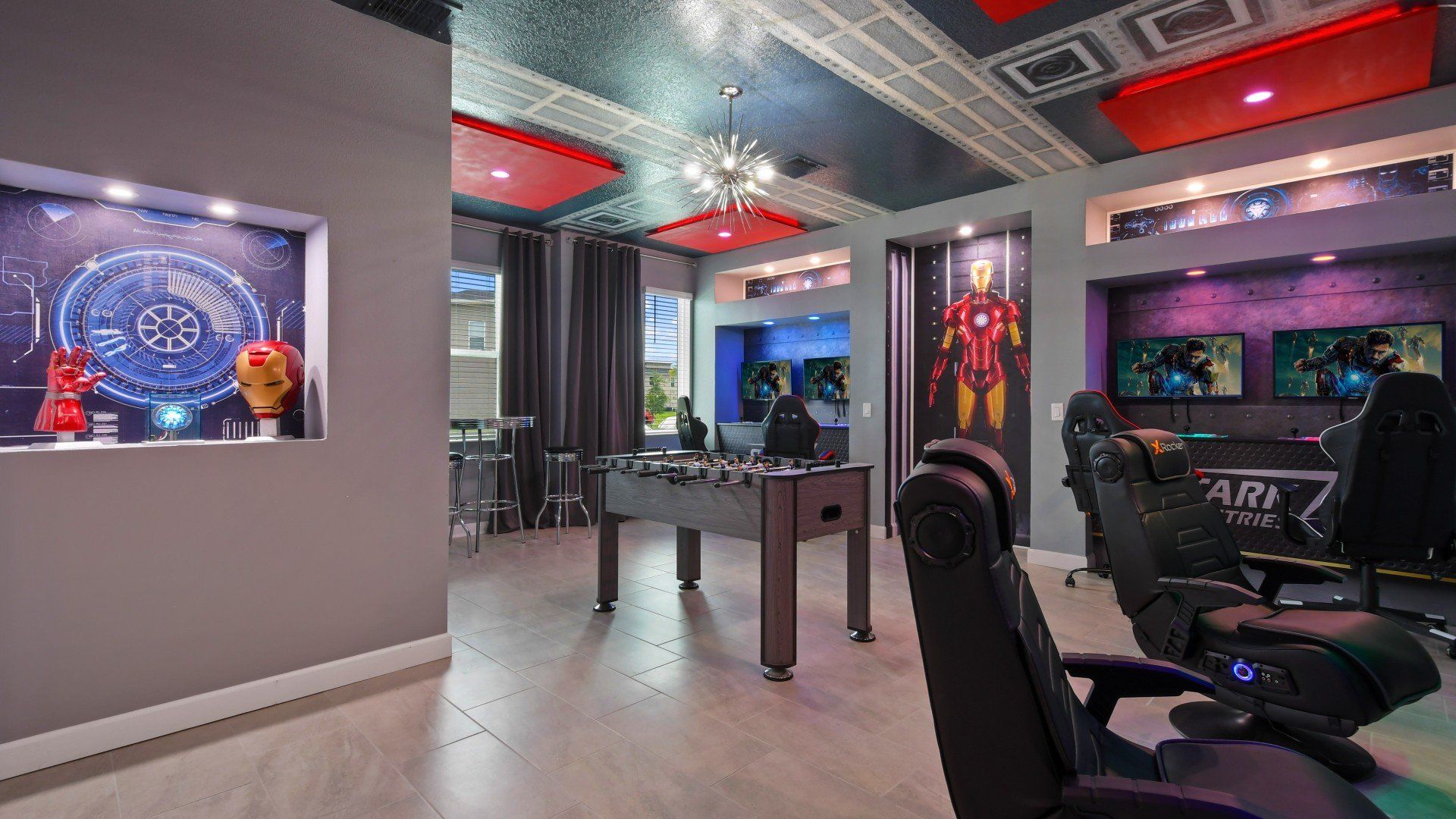 4 arcade machines in total available for you to play