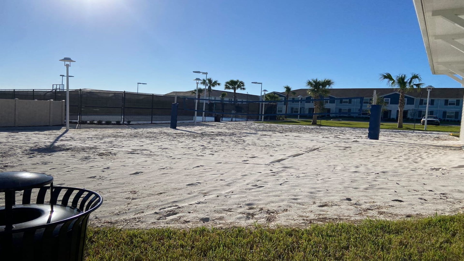 Serve up fun and sunshine on your own sandy beach volleyball court steps away.