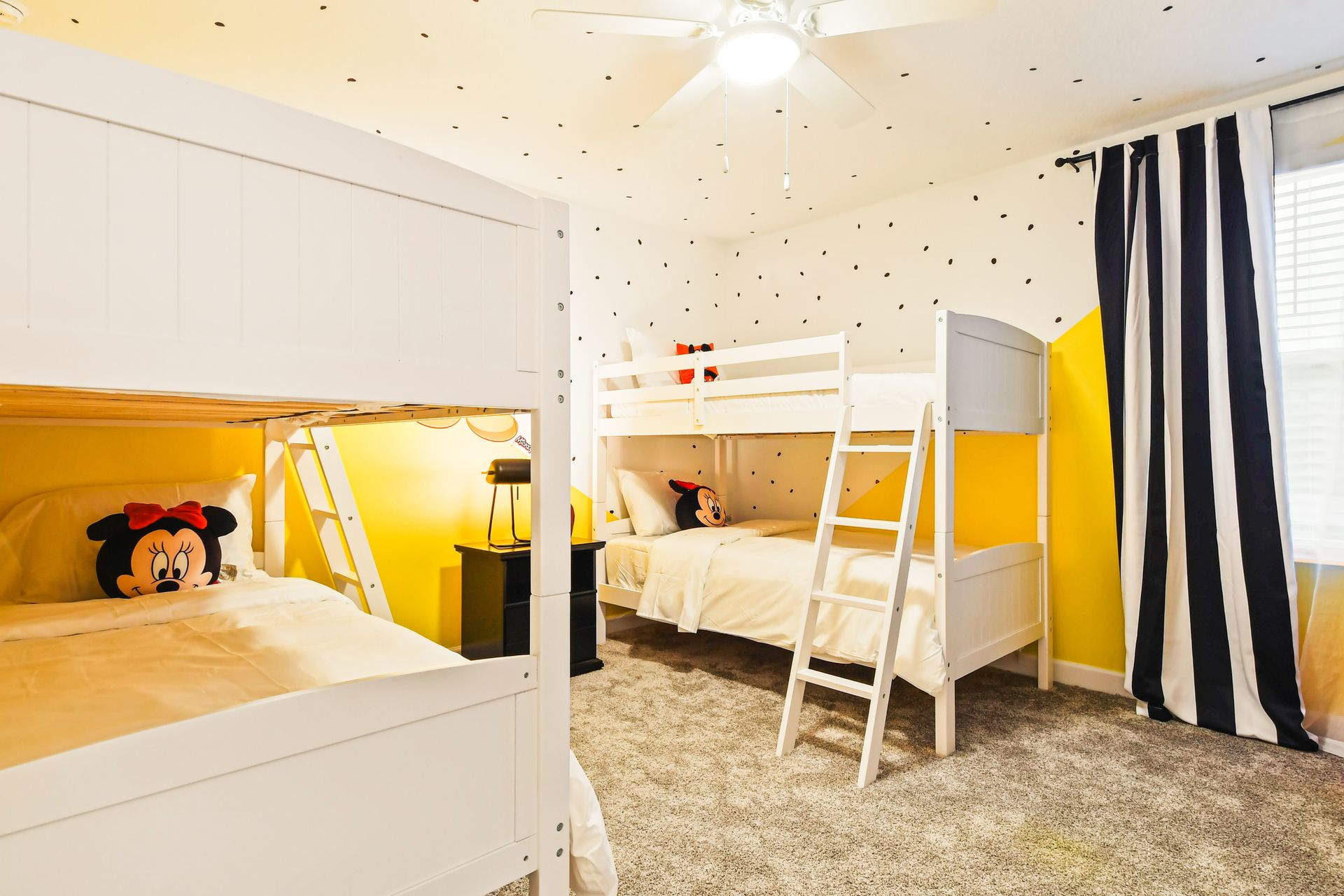 Each bed within the home is topped with soft, hotel quality linen and bedding