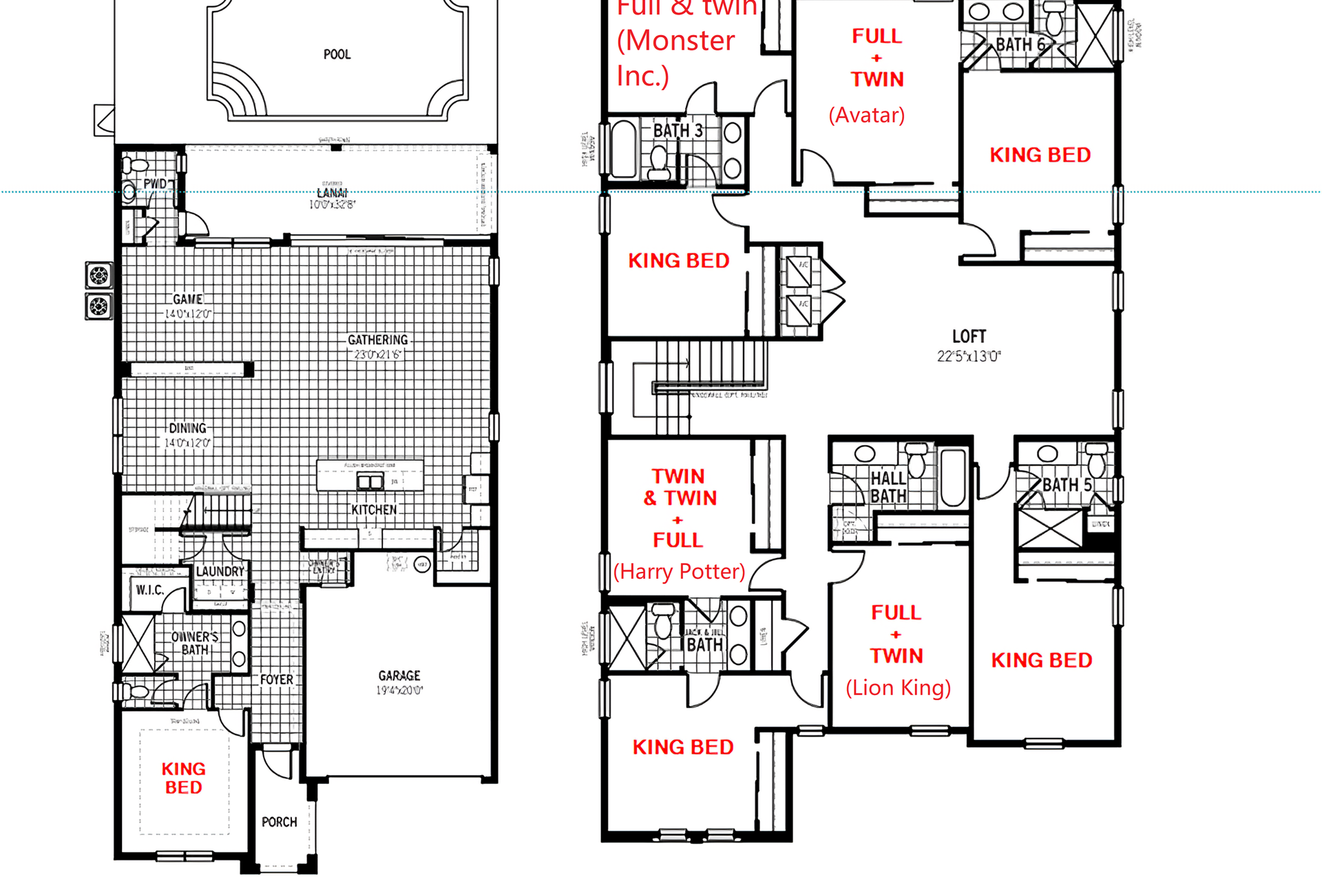 2D Floor Plan