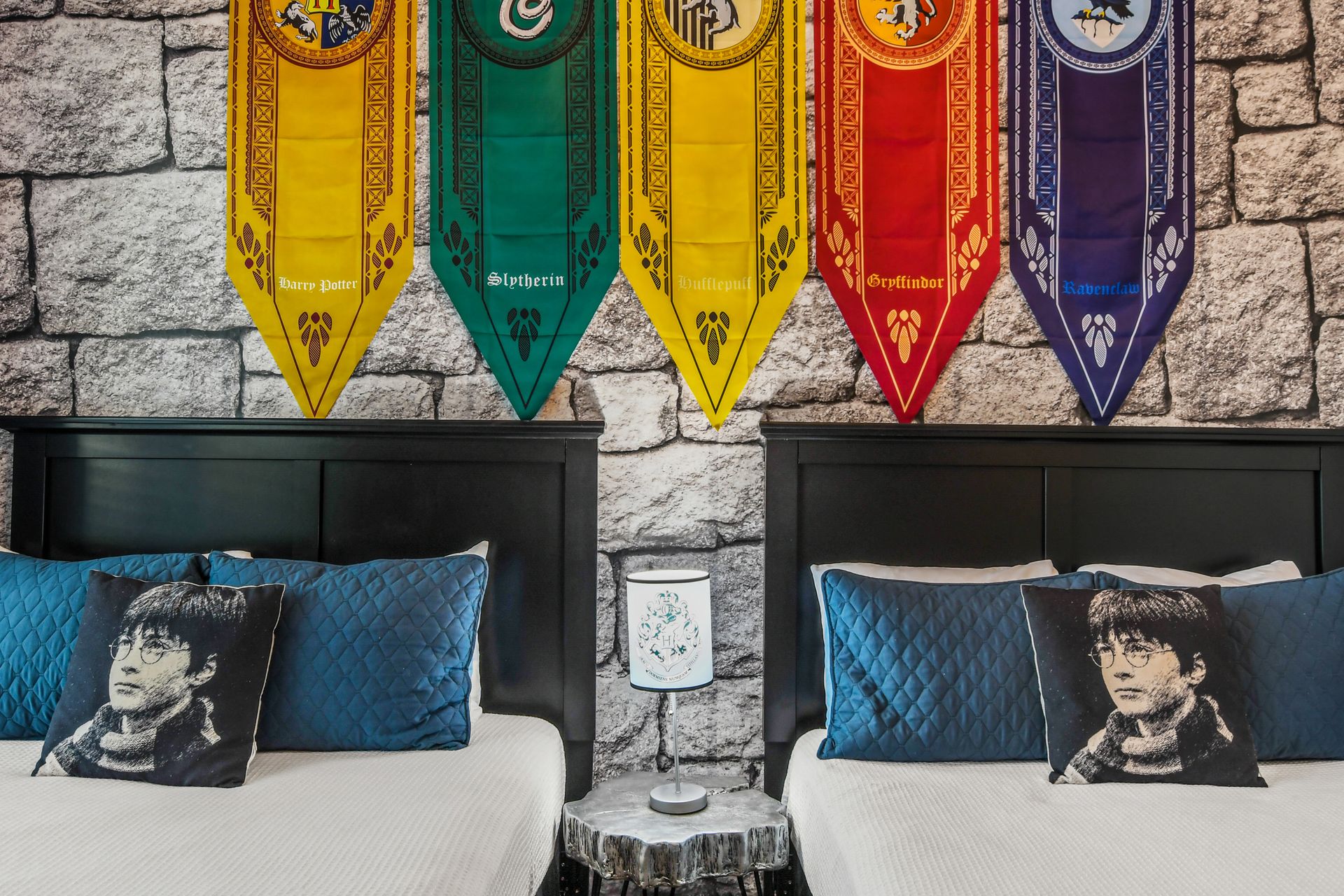 Unwind in our inviting Harry Potter styled room, providing you with a peaceful oasis during your stay.