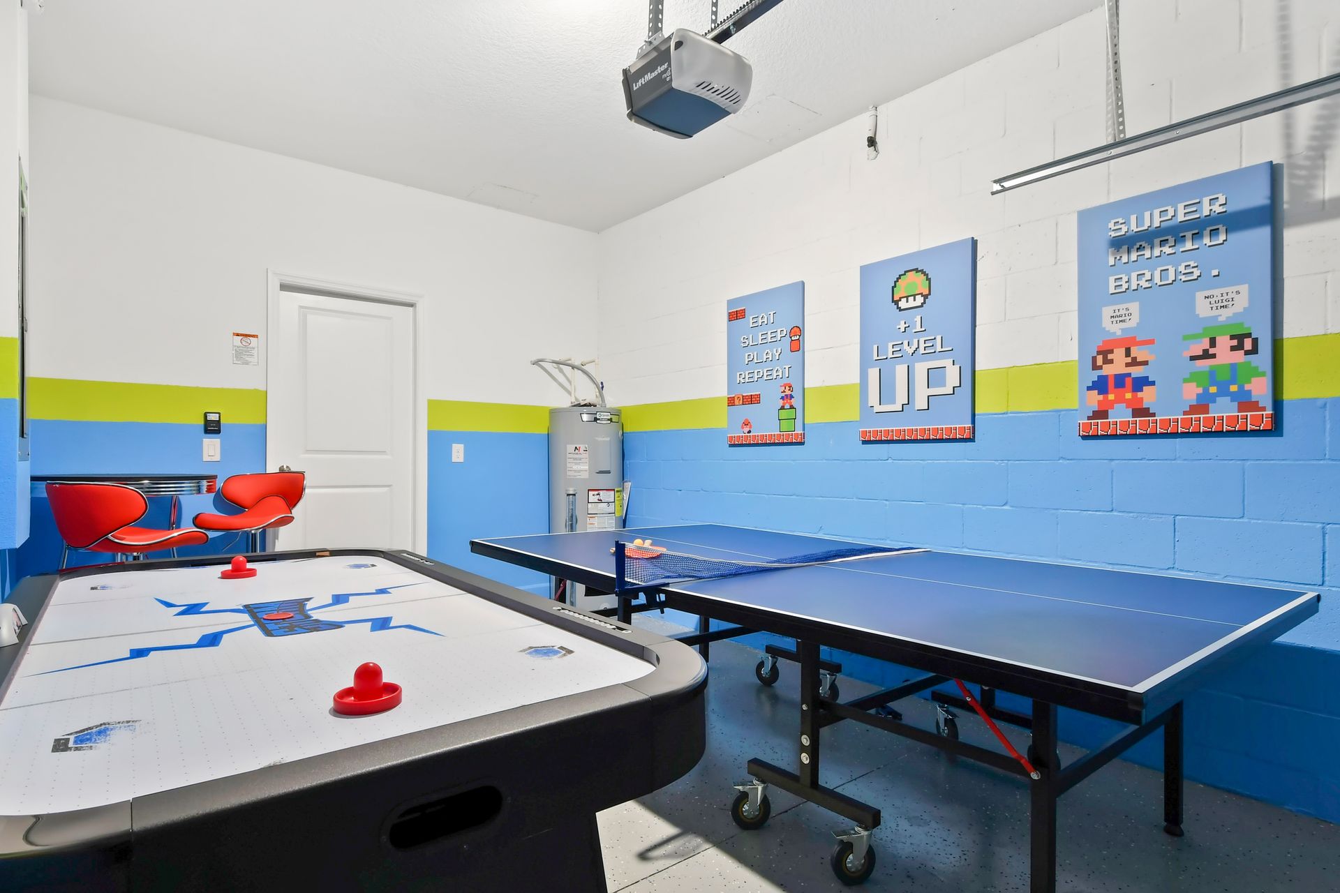 Enjoy hours of fun and entertainment in our game room, providing you with a memorable and enjoyable stay.