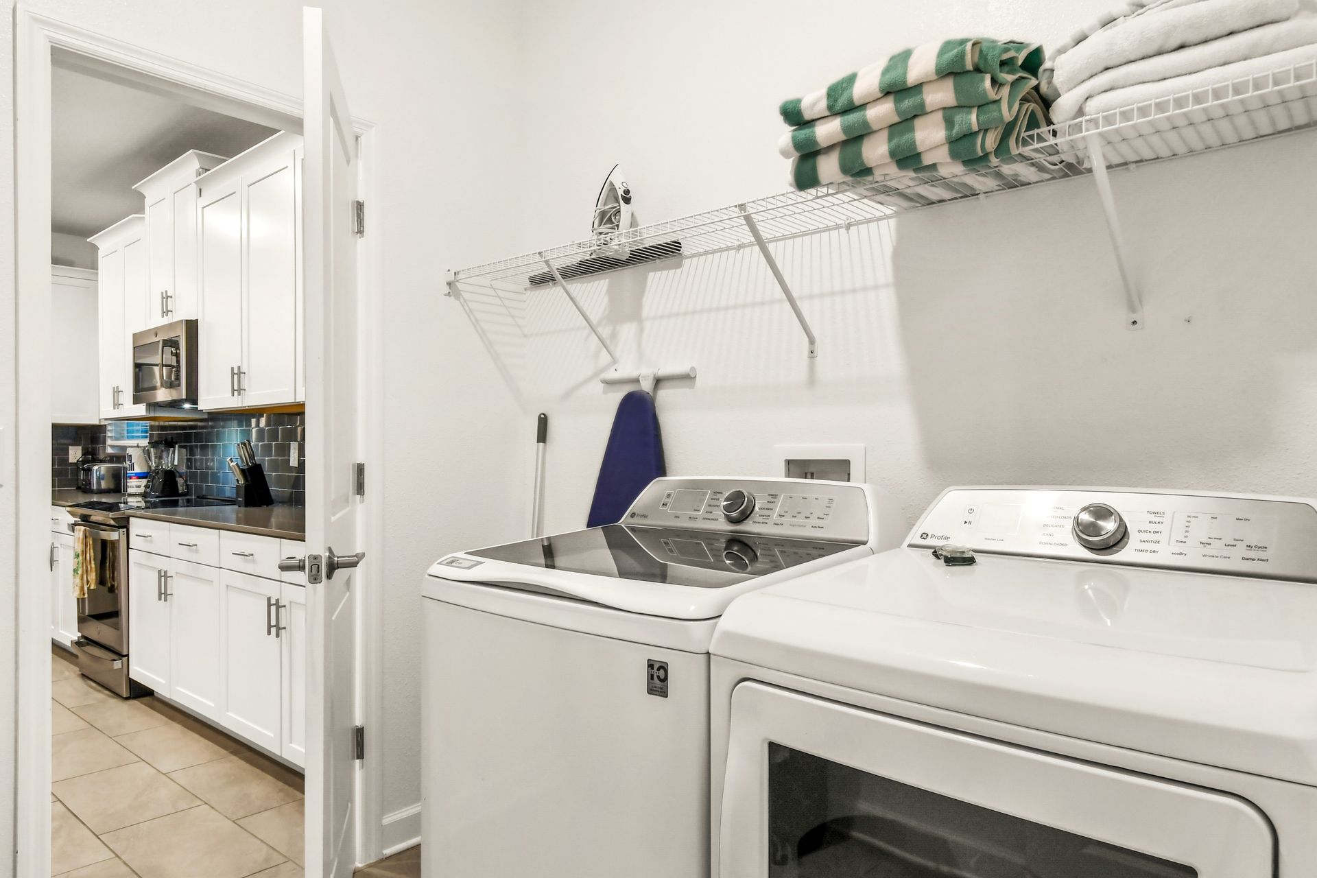 Stay fresh and clean during your stay with our convenient laundry room, offering you the convenience of home away from home.