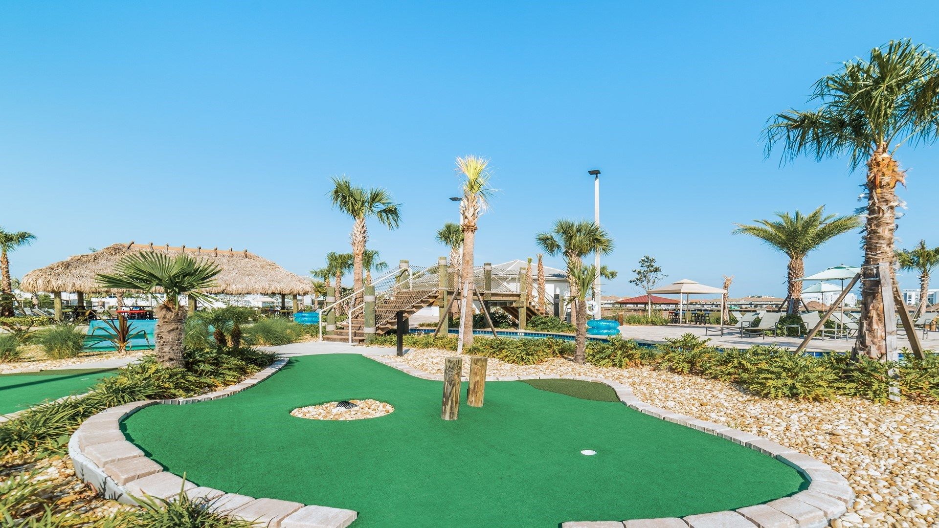 Resort Amenities - Enjoy a round of mini golf on the resort charming course, offering you a fun and relaxing way to spend your day.